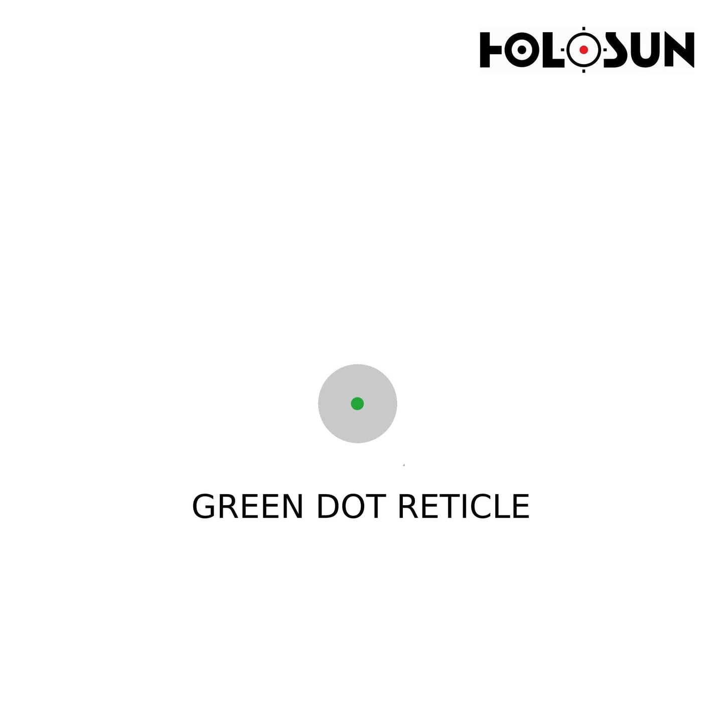 Holosun HE403B-GR-FDE Green Dot Sight 2 MOA Dot Reticle FDE Green Dot Sight Holosun 