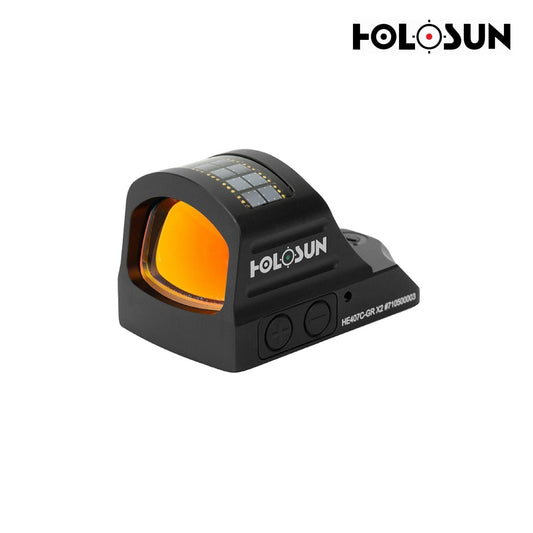 Holosun HE407C-GR-X2 Reflex Green Dot Sight 2 MOA Dot Reticle Green Dot Sight Holosun 