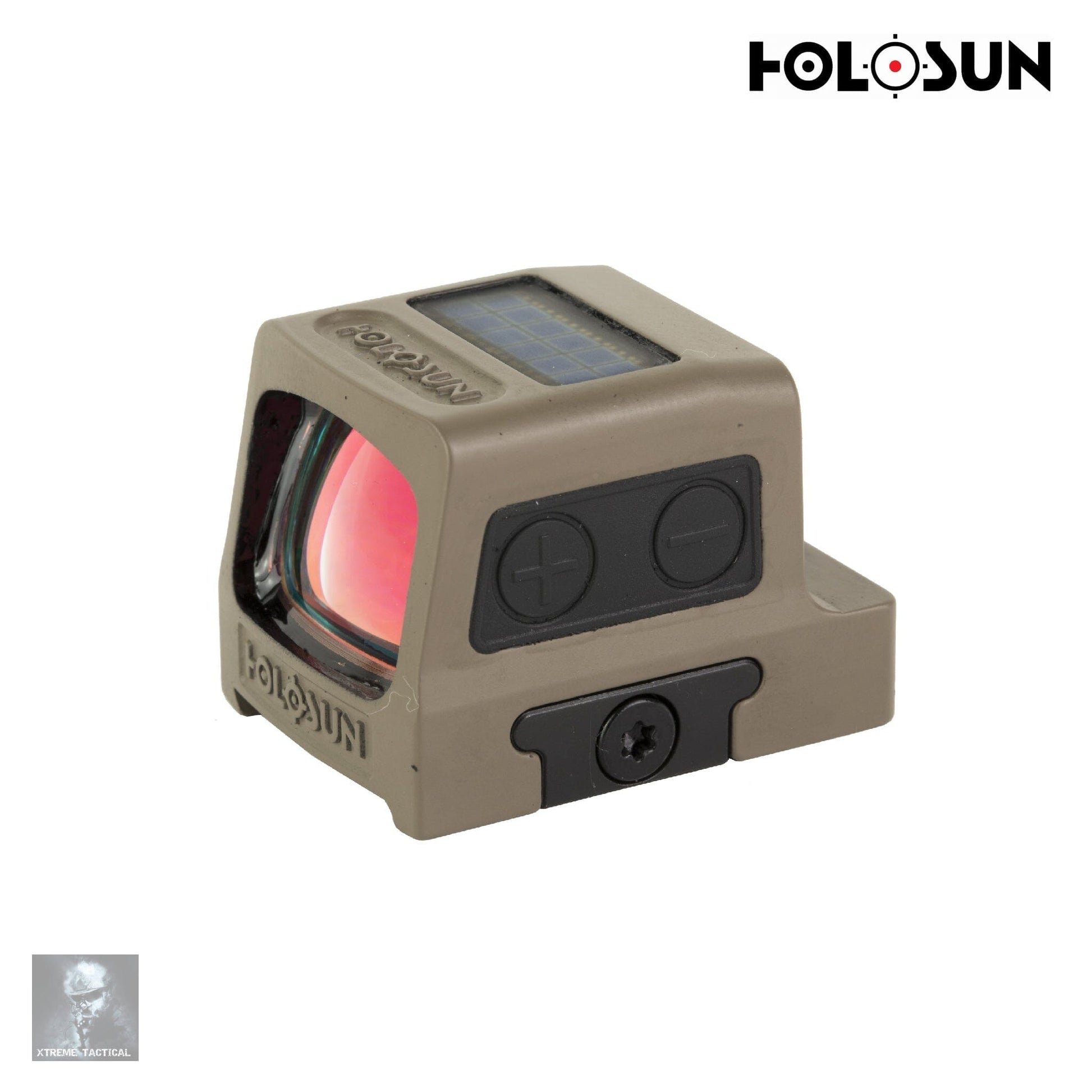 Holosun HE509T-GR-X2-FDE Reflex Green Dot Sight Multi Reticle FDE Green Dot Sight Holosun 