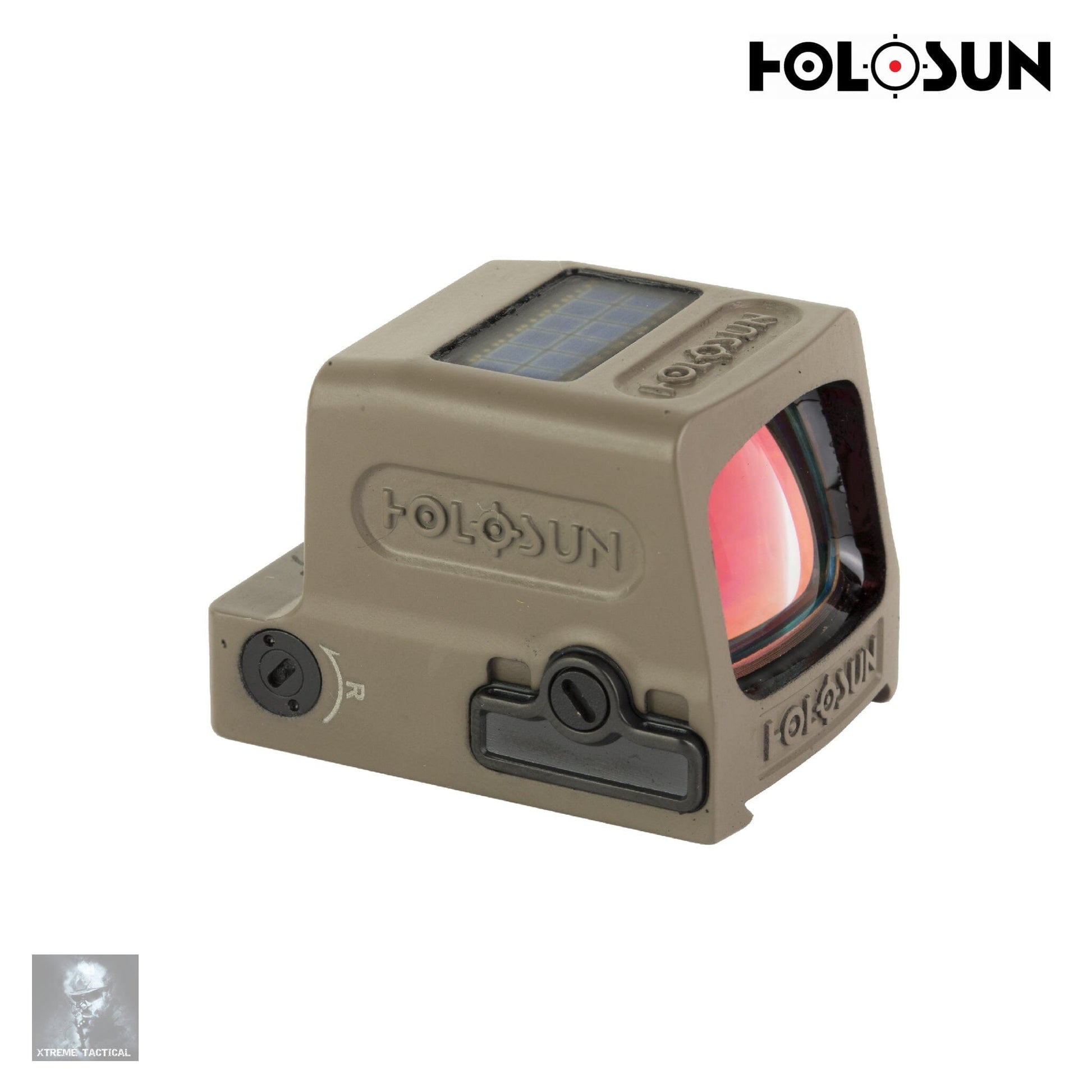 Holosun HE509T-GR-X2-FDE Reflex Green Dot Sight Multi Reticle FDE Green Dot Sight Holosun 