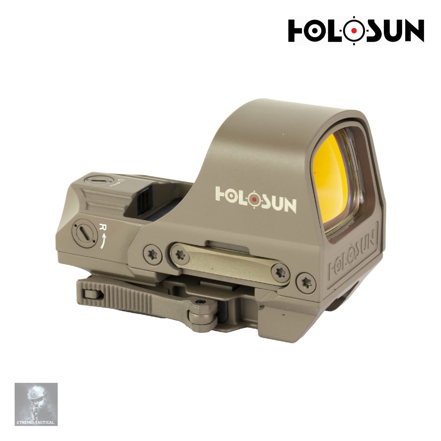 Holosun HS510C-FDE Elite Reflex Red Dot Sight Multi Reticle FDE Red Dot Sight Holosun 