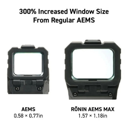 Holosun RONIN AEMS MAX Green Dot Sight Multi Reticle - RONIN-AEMS-MAX-GR Green Dot Sight Holosun 