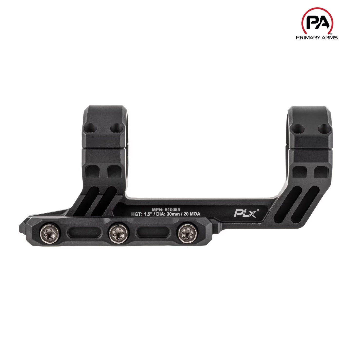 Primary Arms 30mm PLx Cantilever Mount 1.5" 20 MOA - MPN: 910085 Rifle Scope Mount Primary Arms 