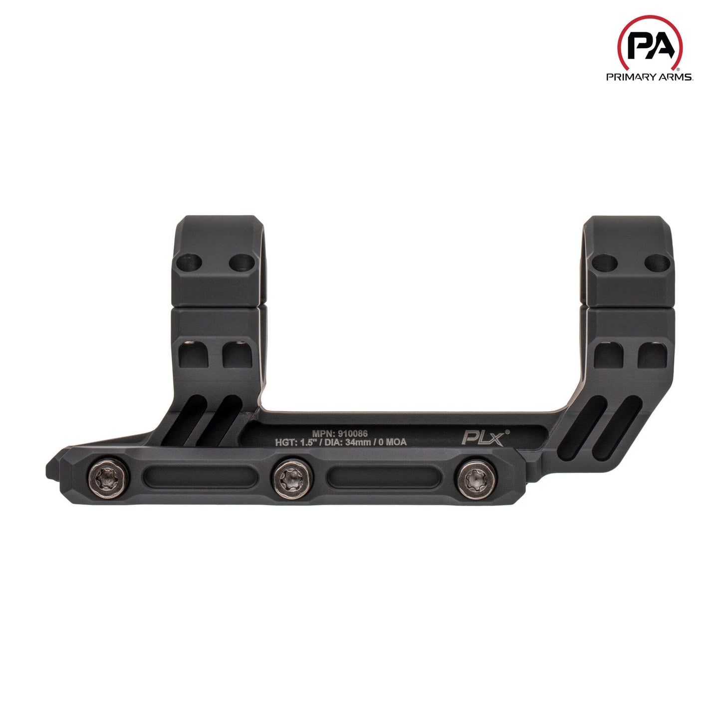 Primary Arms 34mm PLx Cantilever Mount 1.5" - MPN: 910086 Rifle Scope Mount Primary Arms 