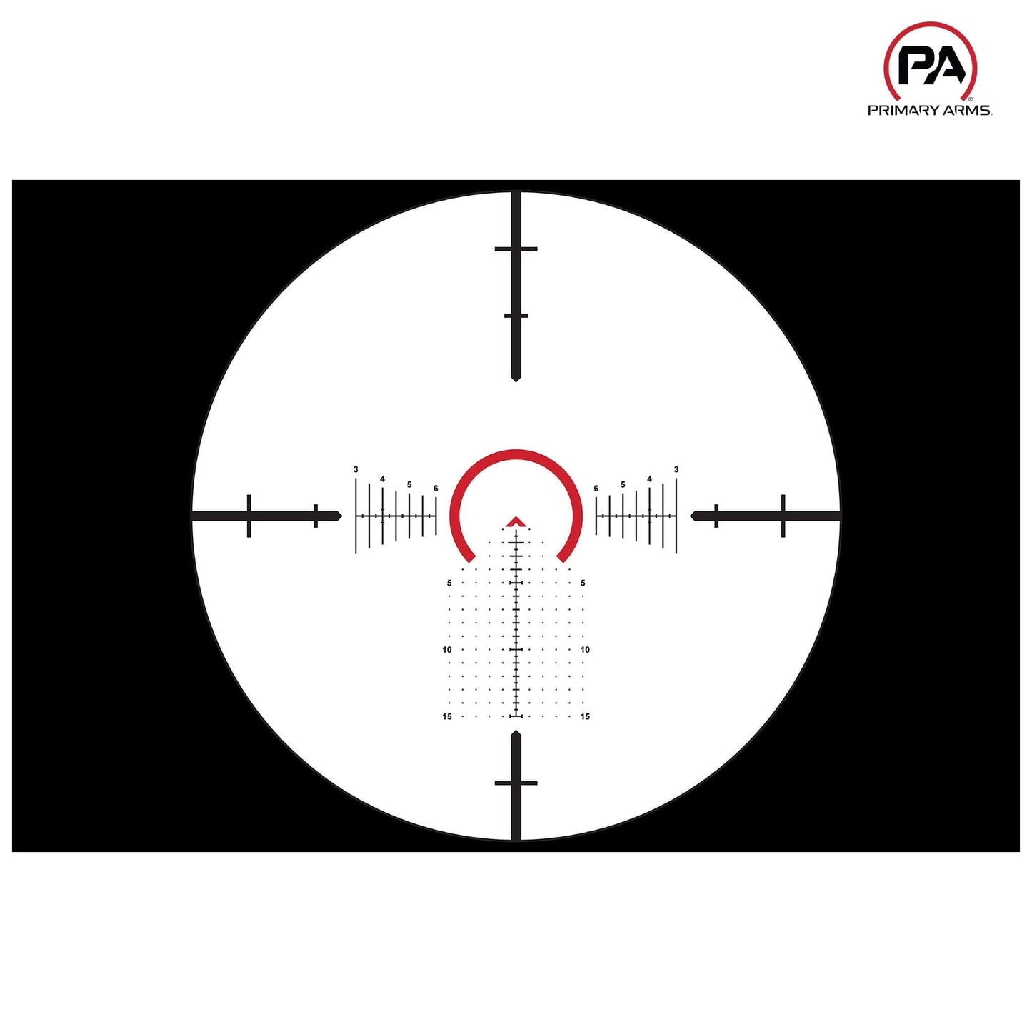 Primary Arms Compact PLxC 1-8x24 FFP Rifle Scope ACSS Griffin MIL M8 Reticle - MPN: 610149 LPVO Rifle Scope Primary Arms 