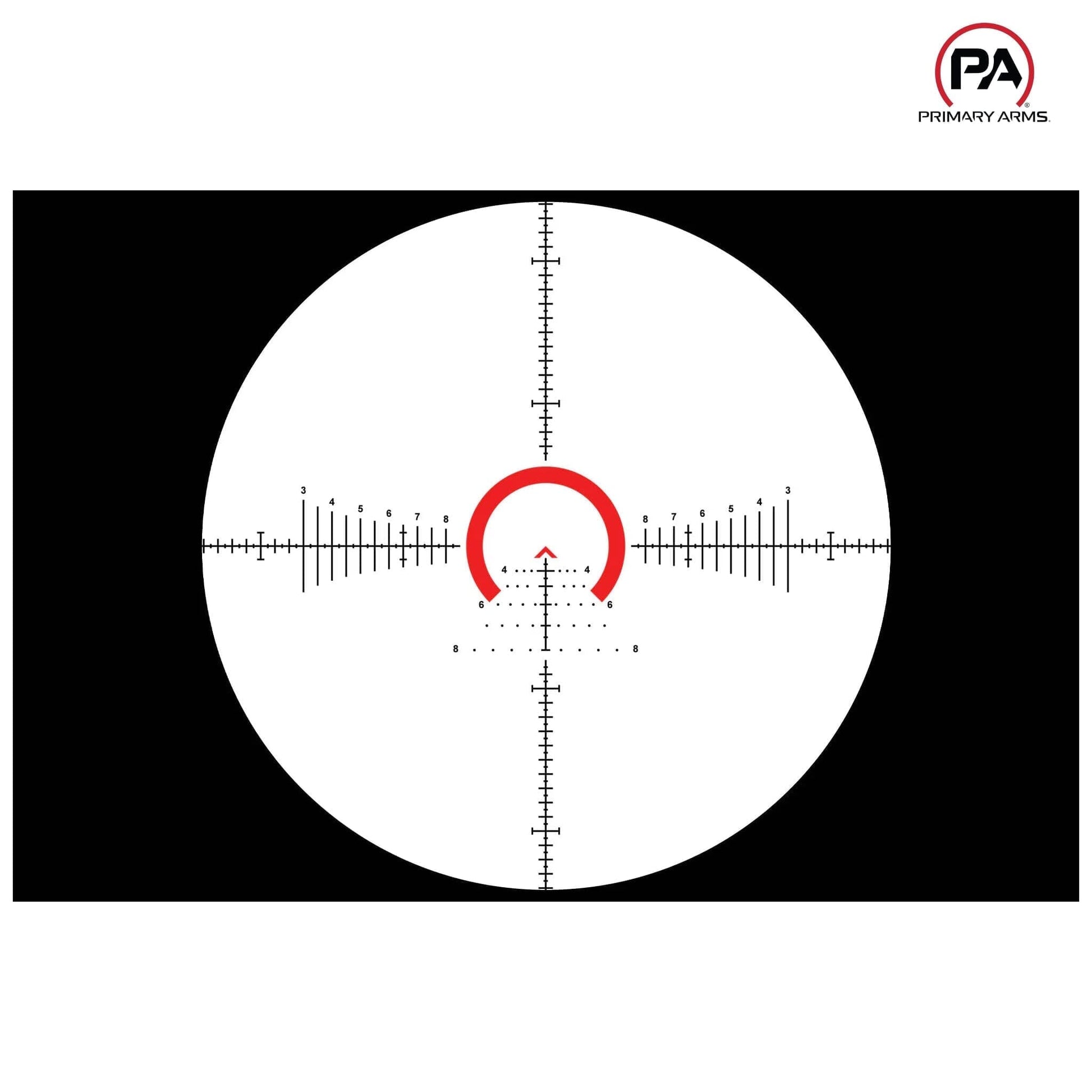 Primary Arms Compact PLxC 1-8x24 FFP Rifle Scope ACSS Raptor M8 Yard 5.56/.308 Reticle FDE - MPN: 610201 LPVO Rifle Scope Primary Arms 