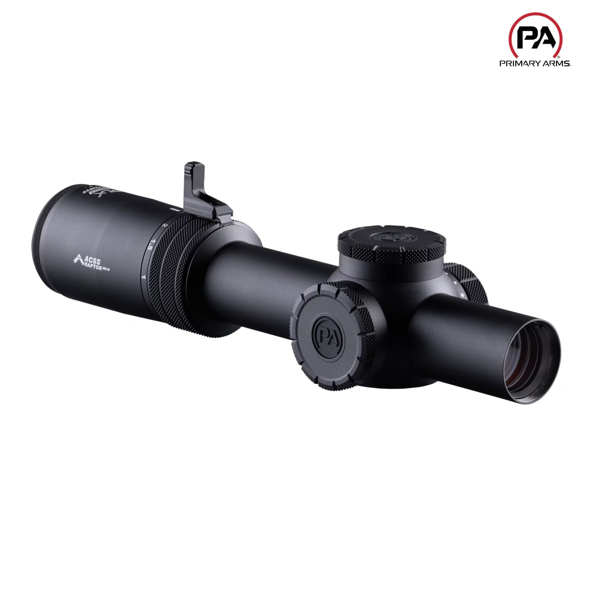 Primary Arms Compact PLxC 1-8x24 FFP Rifle Scope ACSS Raptor M8 Yard 5.56/.308 Reticle - MPN: 610150 LPVO Rifle Scope Primary Arms 