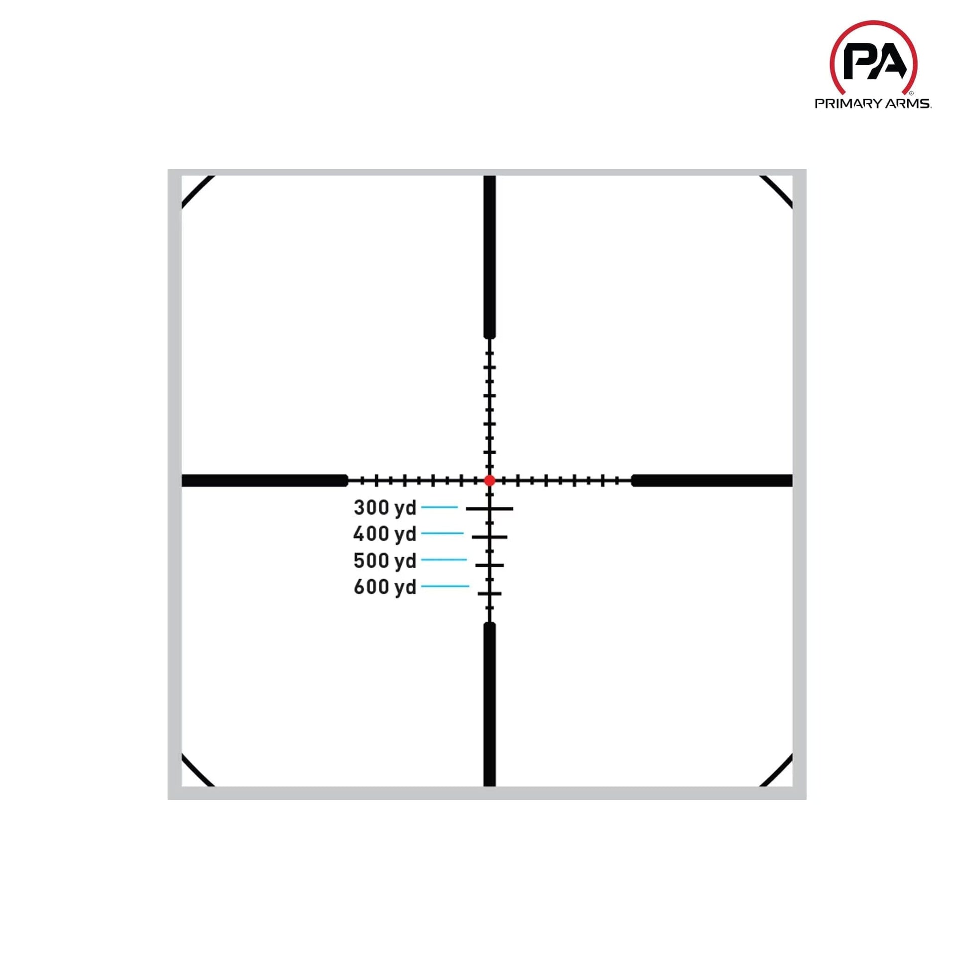 Primary Arms Compact PLxC 1-8x24 SFP Rifle Scope Illum. ACSS Nova Fiber Wire Reticle FDE - MPN: 610203 LPVO Rifle Scope Primary Arms 