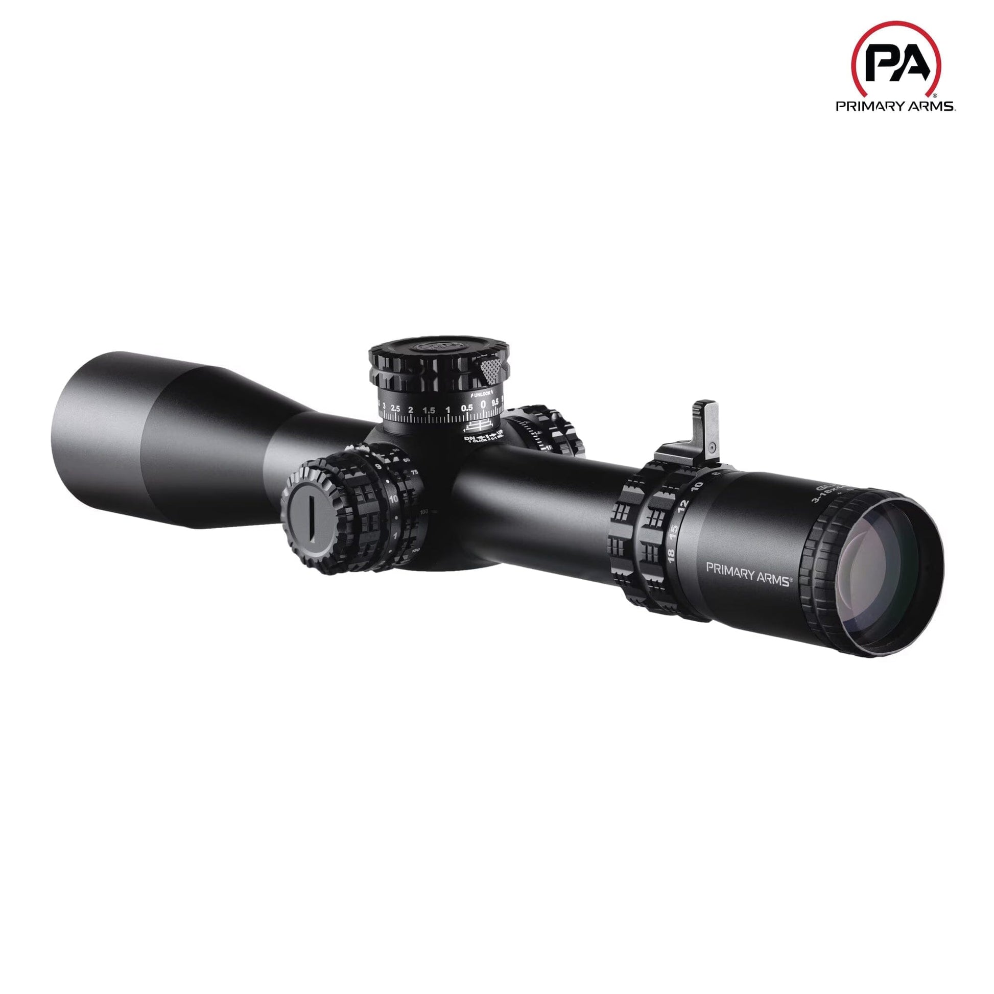 Primary Arms GLx 3-18x44 FFP Rifle Scope ACSS APOLLO .308/6.5 Grendel Reticle - MPN: 610166 Rifle Scope Primary Arms 