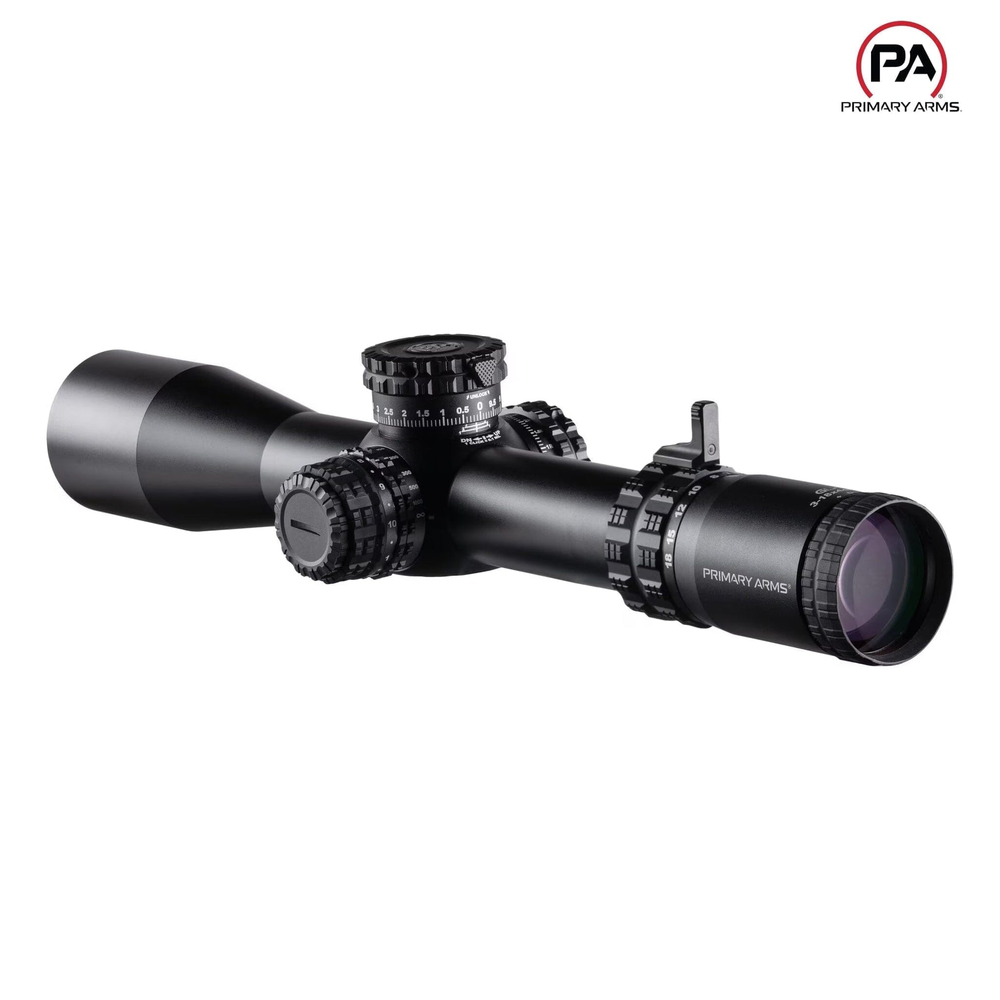 Primary Arms GLx 3-18x44 FFP Rifle Scope ACSS Athena BPR MIL Reticle - MPN: 610164 Rifle Scope Primary Arms 