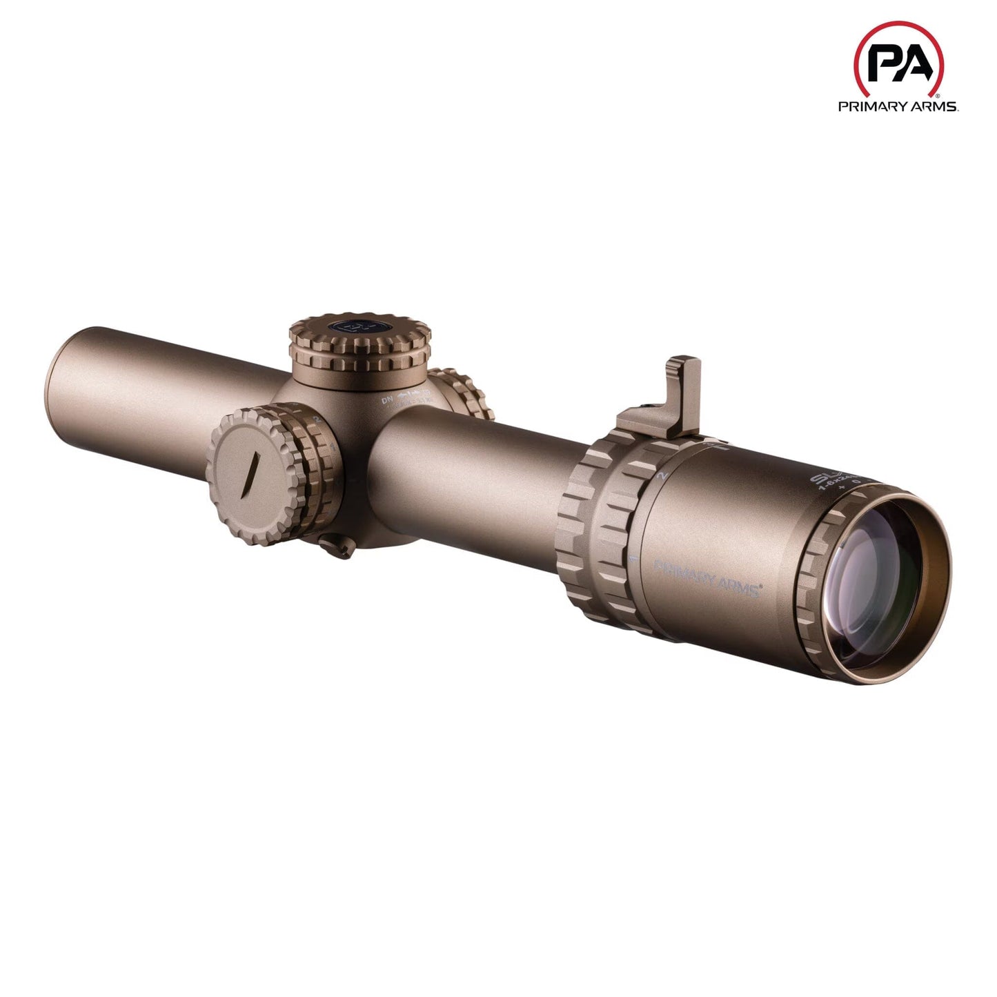 Primary Arms SLx 1-6x24 SFP Rifle Scope Gen IV Illum. Red ACSS Nova 5.56/.308 Fiber Wire Reticle FDE - MPN: 610208 LPVO Rifle Scope Primary Arms 