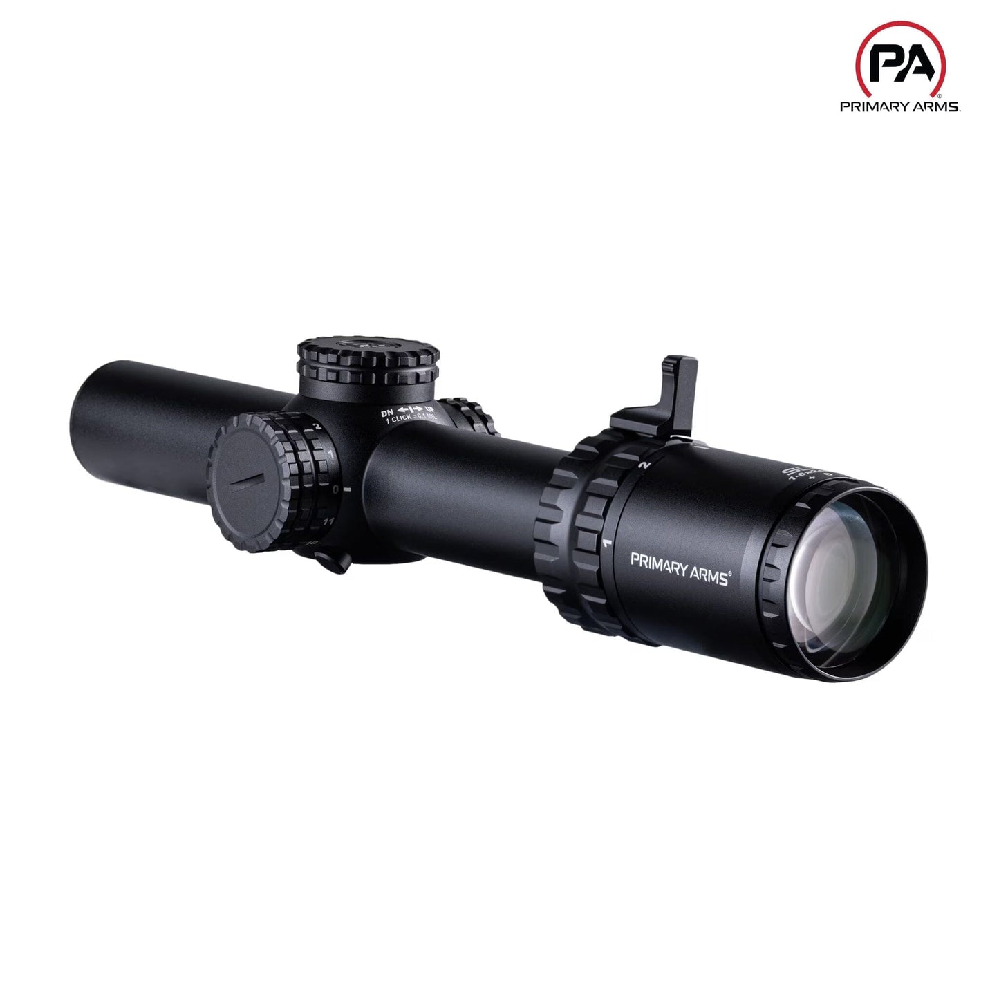 Primary Arms SLx 1-6x24 SFP Rifle Scope Gen IV Illum. Red ACSS Nova 5.56/.308 Fiber Wire Reticle - MPN: 610206 LPVO Rifle Scope Primary Arms 