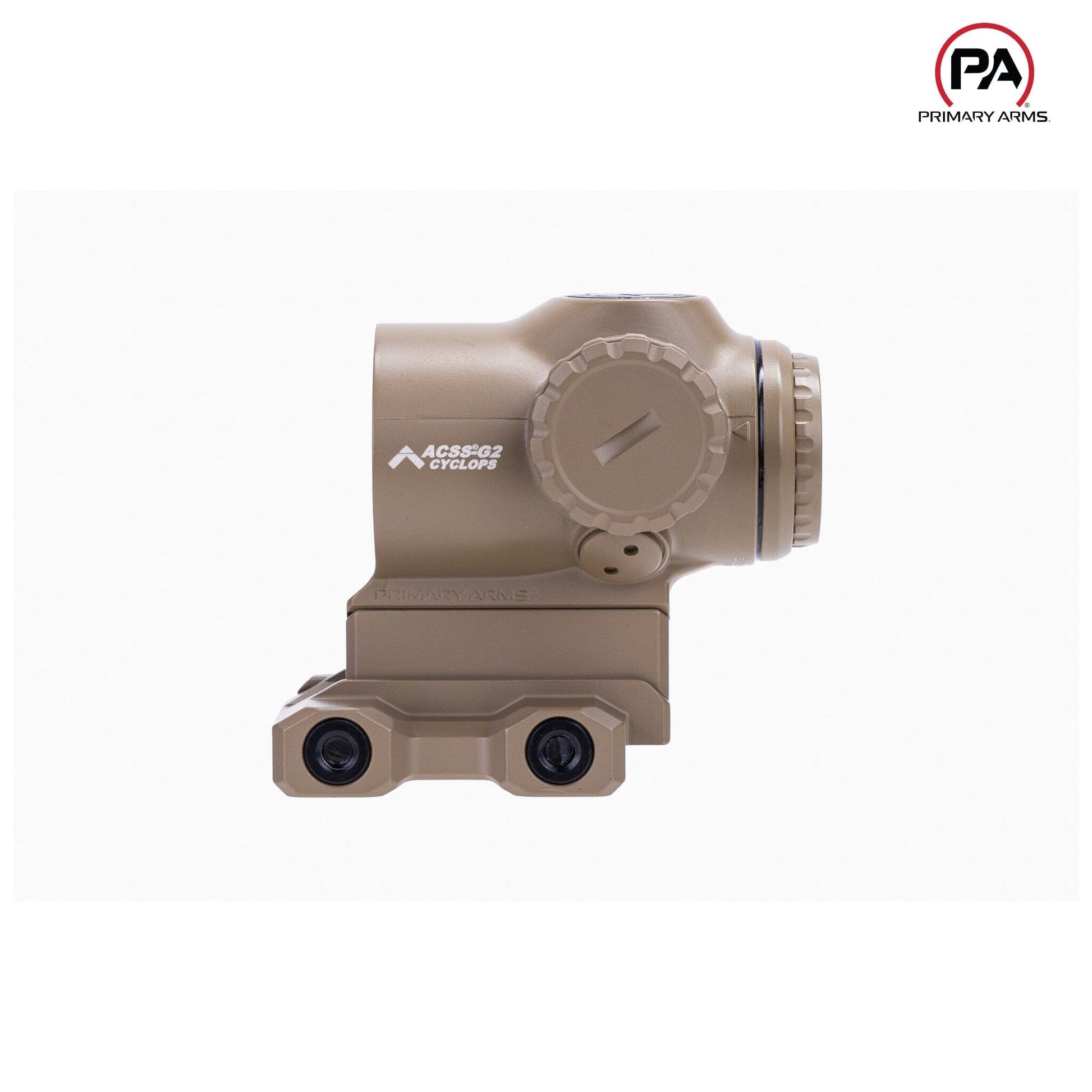 Primary Arms SLx 1X MicroPrism Scope Red ACSS Cyclops Reticle Gen II FDE - MPN: 710048 Prism Scope Primary Arms 