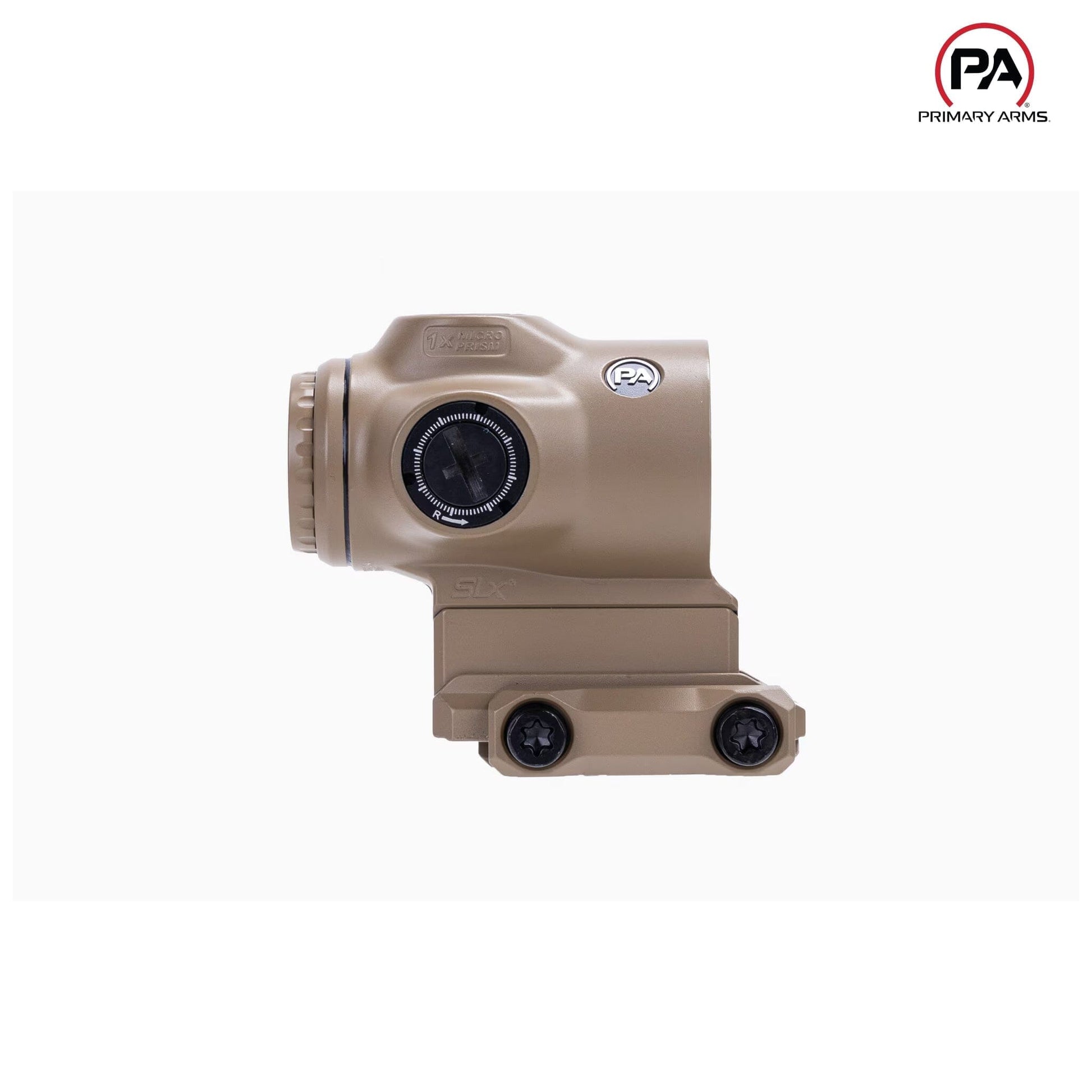 Primary Arms SLx 1X MicroPrism Scope Red ACSS Cyclops Reticle Gen II FDE - MPN: 710048 Prism Scope Primary Arms 