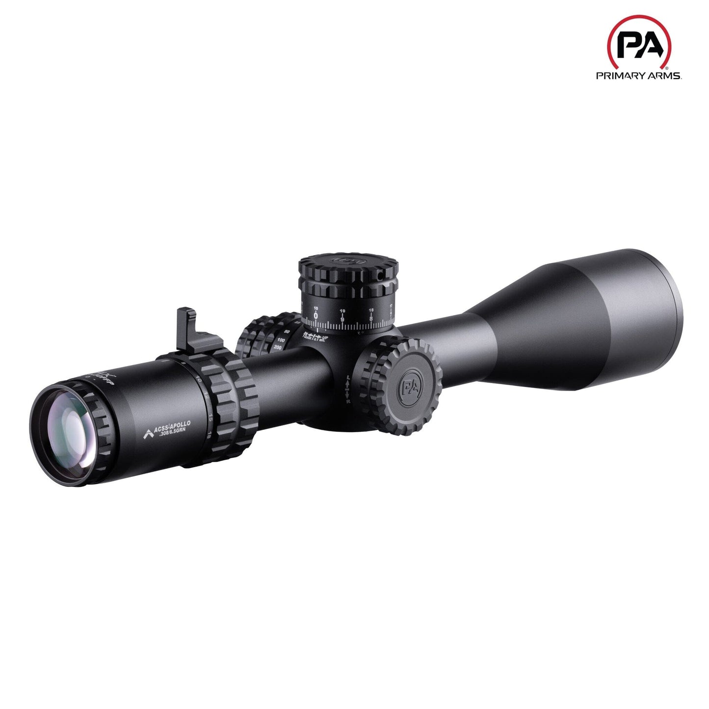 Primary Arms SLx 3-18x50 FFP Rifle Scope Gen II Illum. ACSS APOLLO .308/6.5 Grendel Reticle - MPN: 610188 Rifle Scope Primary Arms 