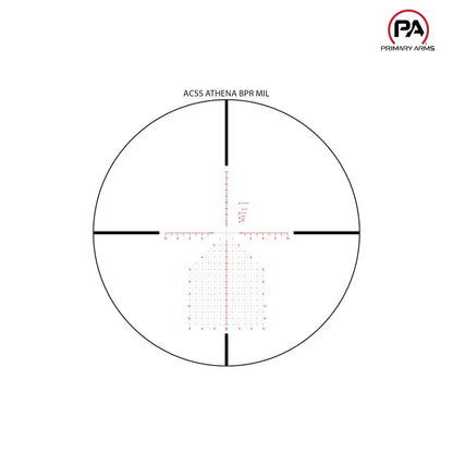 Primary Arms SLx 5-25x56 FFP Rifle Scope Illum. ACSS Athena BPR MIL Reticle - MPN: 610177 Rifle Scope Primary Arms 