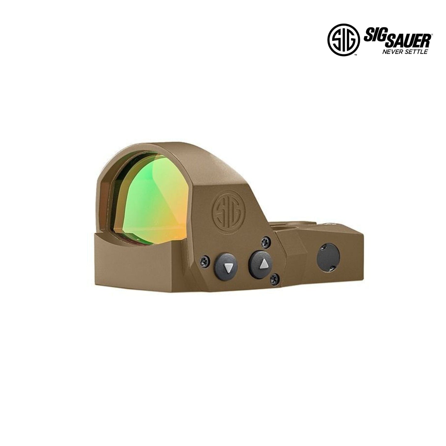 SIG Sauer ROMEO1PRO Reflex Red Dot Sight 6 MOA Dot Reticle FDE - SOR1P103 Red Dot Sight SIG Sauer 