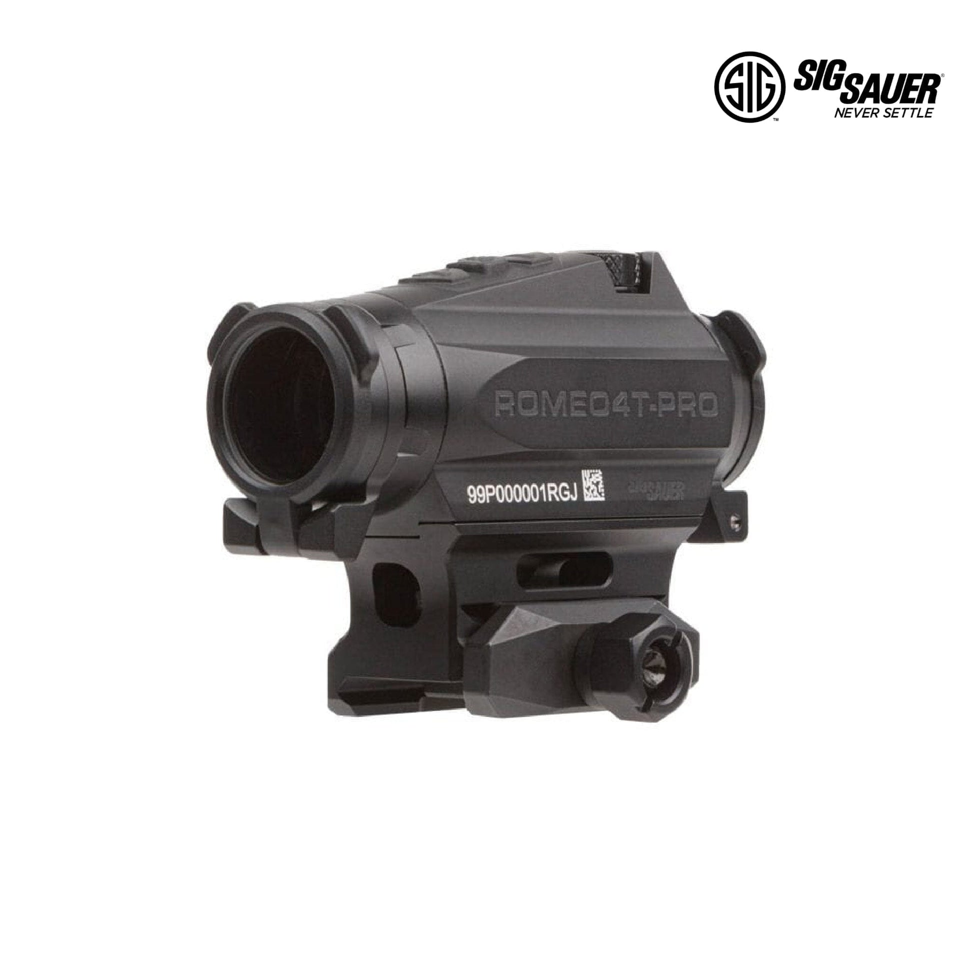 SIG Sauer ROMEO4T-PRO Red Dot Sight 2 MOA Quad Ballistic Circle Dot Reticle Black - SOR44101 Red Dot Sight SIG Sauer 