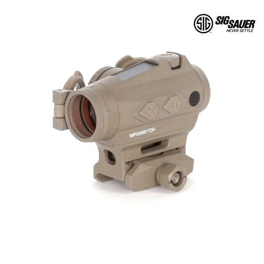 SIG Sauer ROMEO4T Red Dot Sight 2 MOA Ballistic Circle Dot Reticle FDE - SOR43131 Red Dot Sight SIG Sauer 