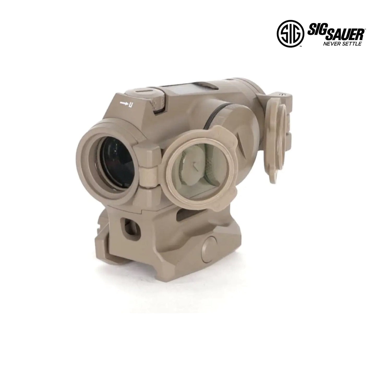 SIG Sauer ROMEO4T Red Dot Sight 2 MOA Ballistic Circle Dot Reticle FDE - SOR43131 Red Dot Sight SIG Sauer 