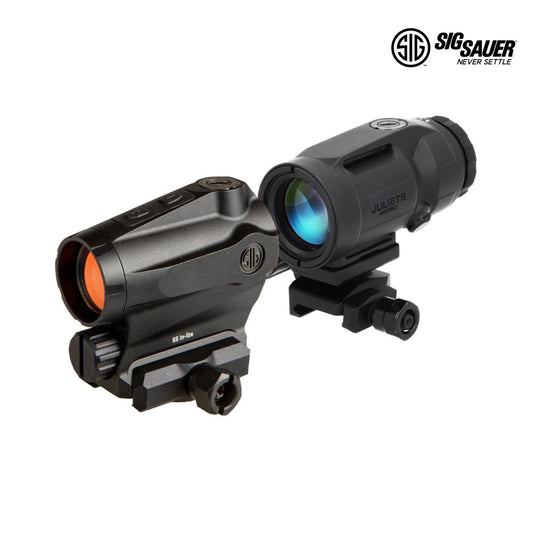 SIG Sauer ROMEO5XDR Gen II 1x20mm Red Dot Sight JULIET5-MICRO Micro Magnifier - SORJ5X201 Red Dot Sight SIG Sauer 