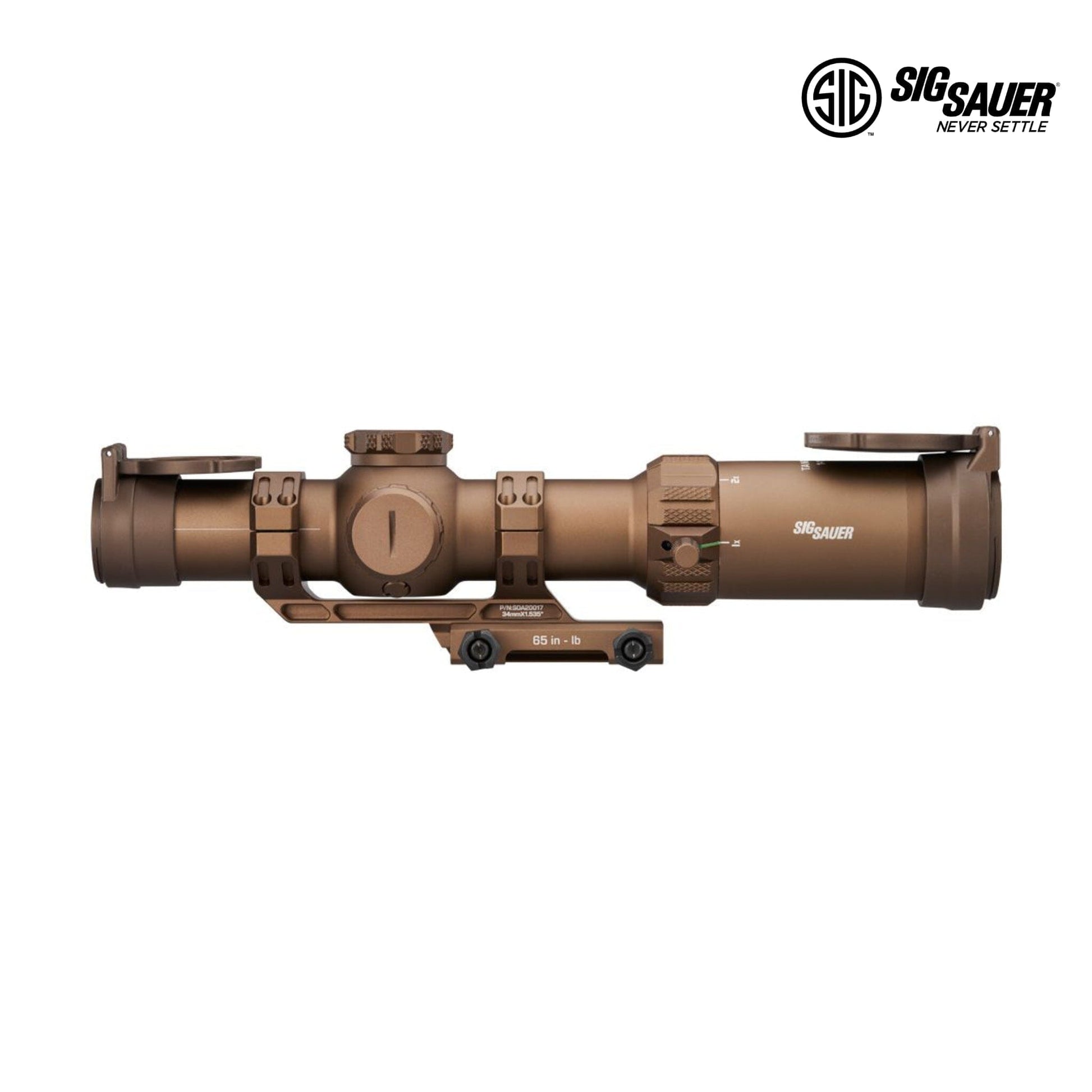 SIG Sauer TANGO-MSR 1-10x26 FFP Rifle Scope MSR BDC10 Reticle with Mount Coyote Tan - SOTM11202 Rifle Scope SIG Sauer 