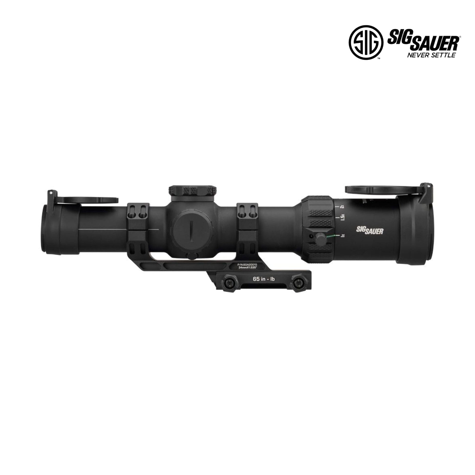 SIG Sauer TANGO-MSR 1-10x28 SFP Rifle Scope MSR BDC10 Reticle with Mount Black - SOTM11000 Rifle Scope SIG Sauer 