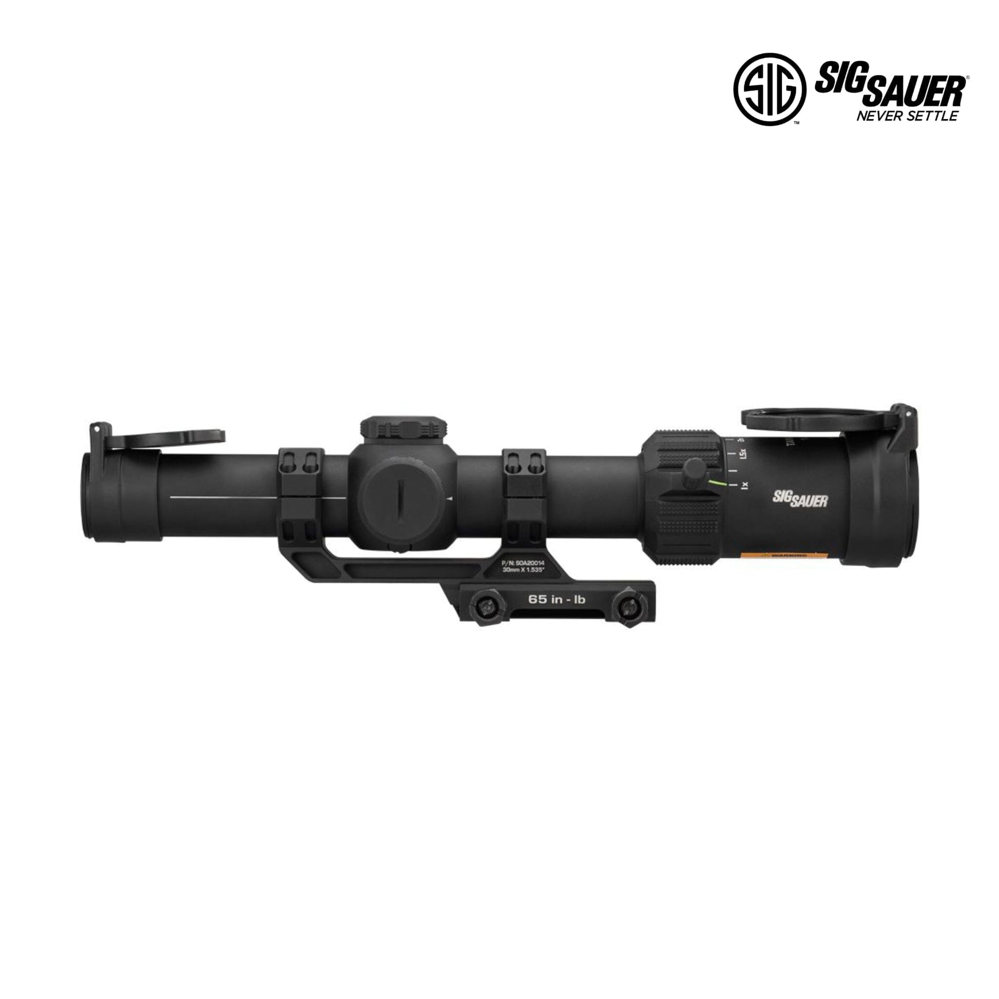 SIG Sauer TANGO-MSR 1-6x24 FFP Rifle Scope MSR BDC6 Reticle with ALPHA-MSR Mount - SOTM61002 Rifle Scope SIG Sauer 