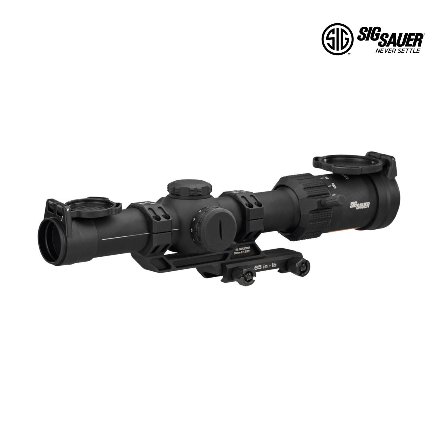 SIG Sauer TANGO-MSR 1-6x24 FFP Rifle Scope MSR BDC6 Reticle with ALPHA-MSR Mount - SOTM61002 Rifle Scope SIG Sauer 