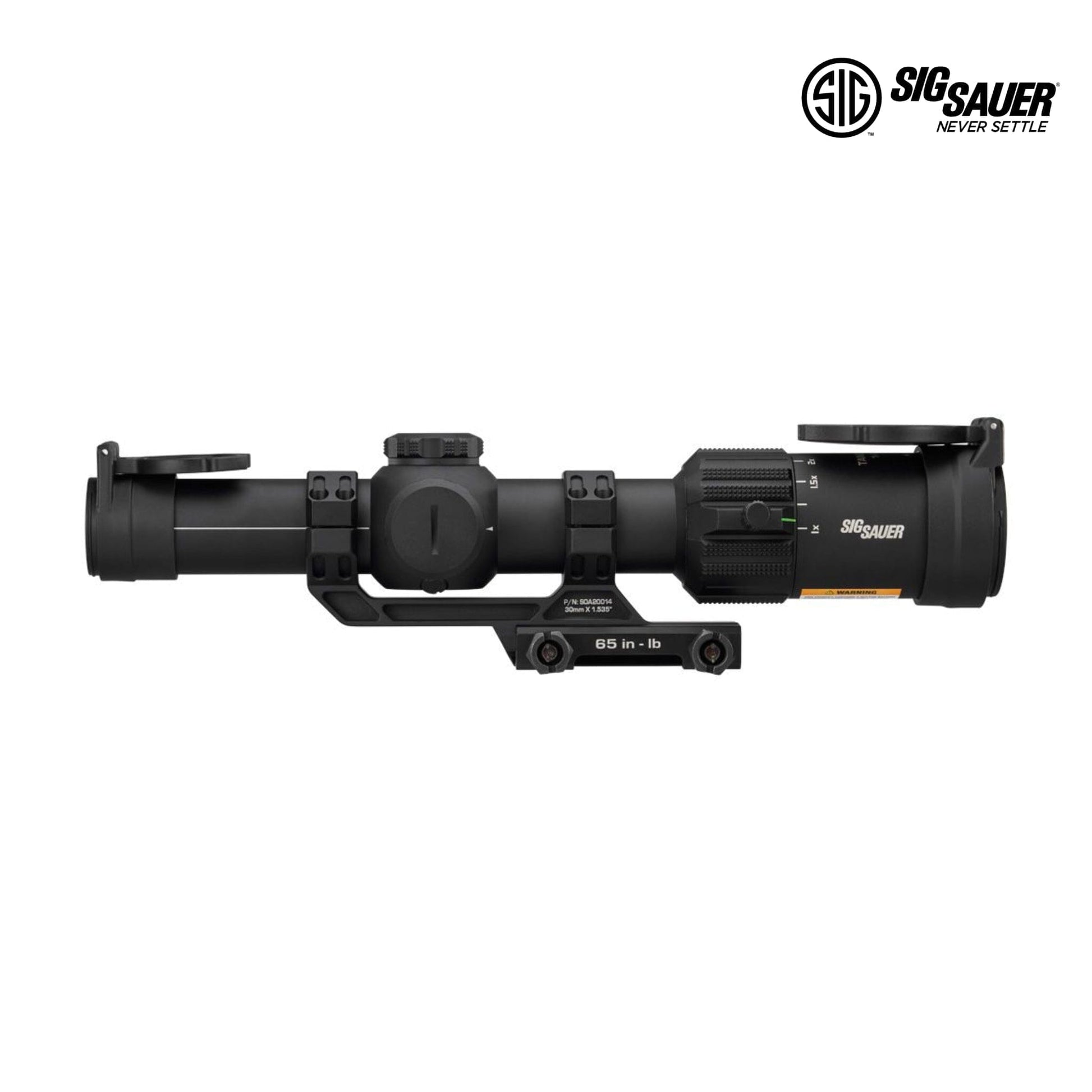 SIG Sauer TANGO-MSR 1-6x24 SFP Rifle Scope Illum. MSR BDC6 with Mount Black - SOT61000 Rifle Scope SIG Sauer 