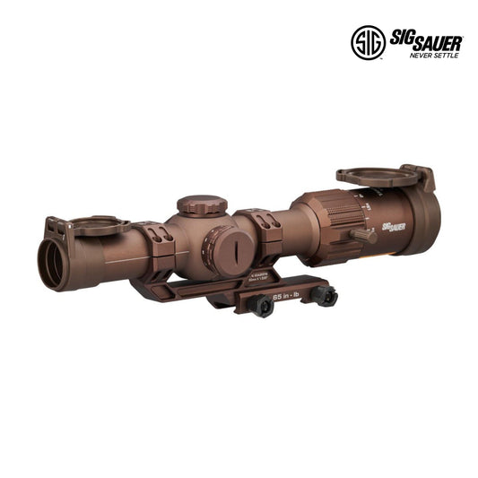 SIG Sauer TANGO-MSR 1-6x24 SFP Rifle Scope MSR BDC6 Reticle with Mount Coyote Tan - SOTM61200 Rifle Scope SIG Sauer 