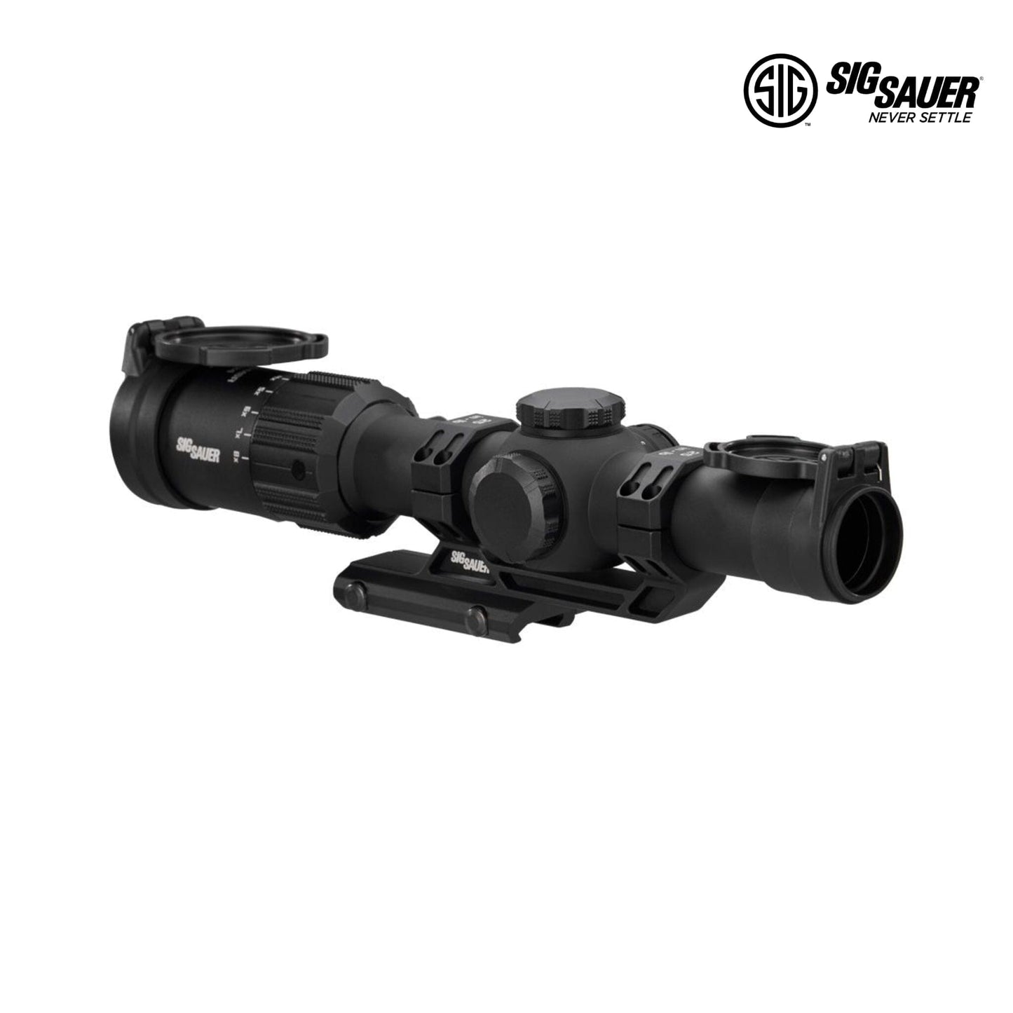 SIG Sauer TANGO-MSR 1-8x24 SFP Rifle Scope MSR BDC8 Reticle with Mount Black - SOTM81000 Rifle Scope SIG Sauer 