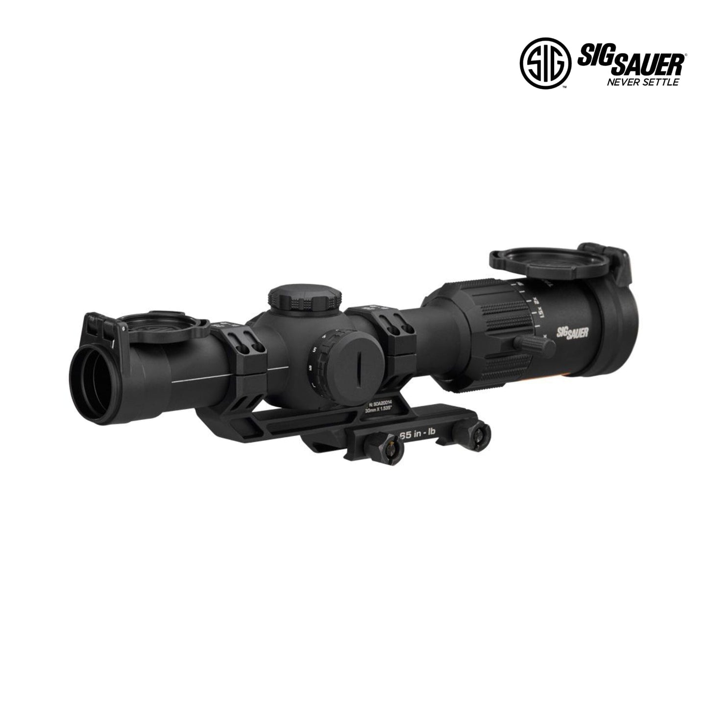 SIG Sauer TANGO-MSR 1-8x24 SFP Rifle Scope MSR BDC8 Reticle with Mount Black - SOTM81000 Rifle Scope SIG Sauer 