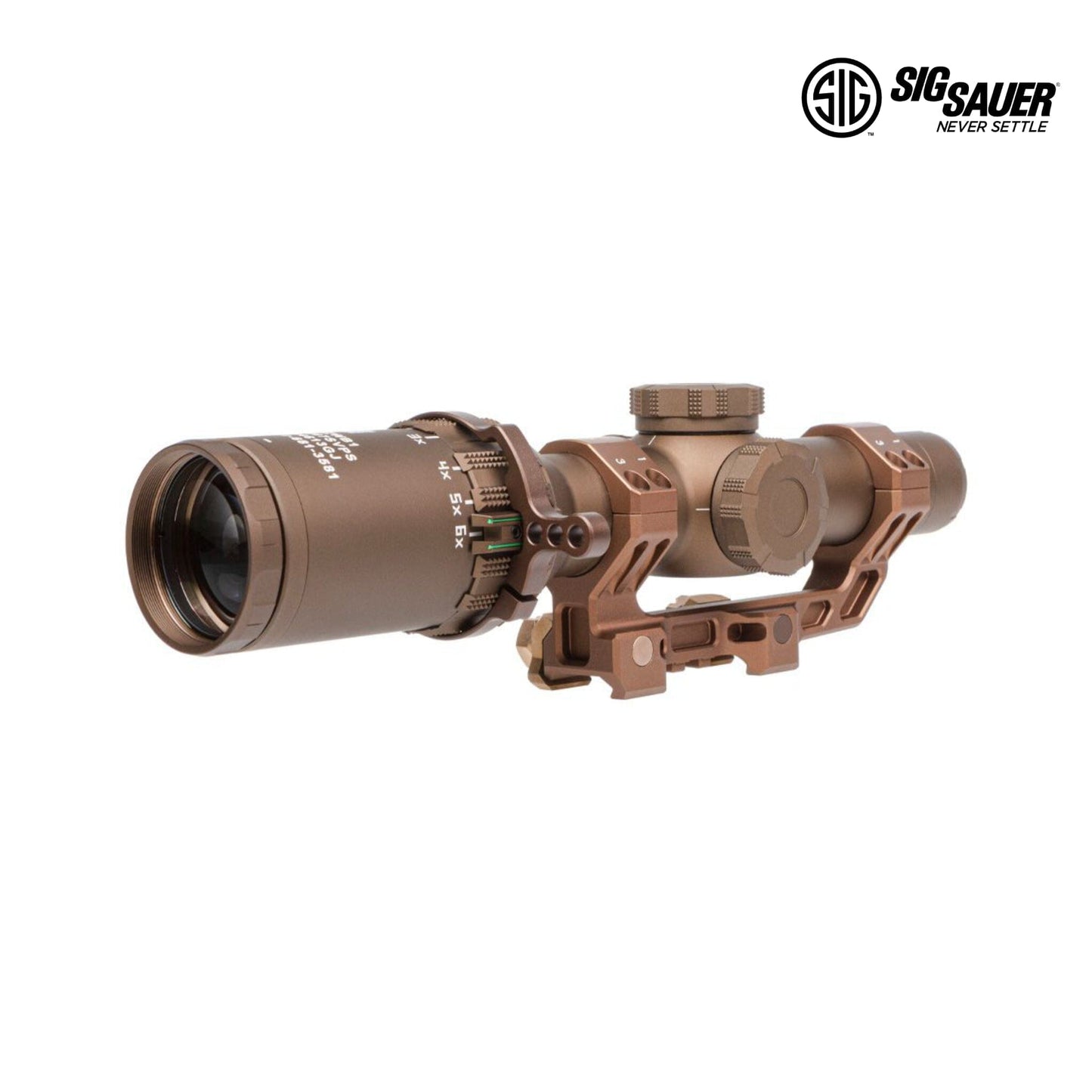 SIG Sauer TANGO6T 1-6x24 SFP Rifle Scope Illum. FL-6 Reticle ALPHA4 Mount & SVPS Kit - SOT61SVPS Rifle Scope SIG Sauer 