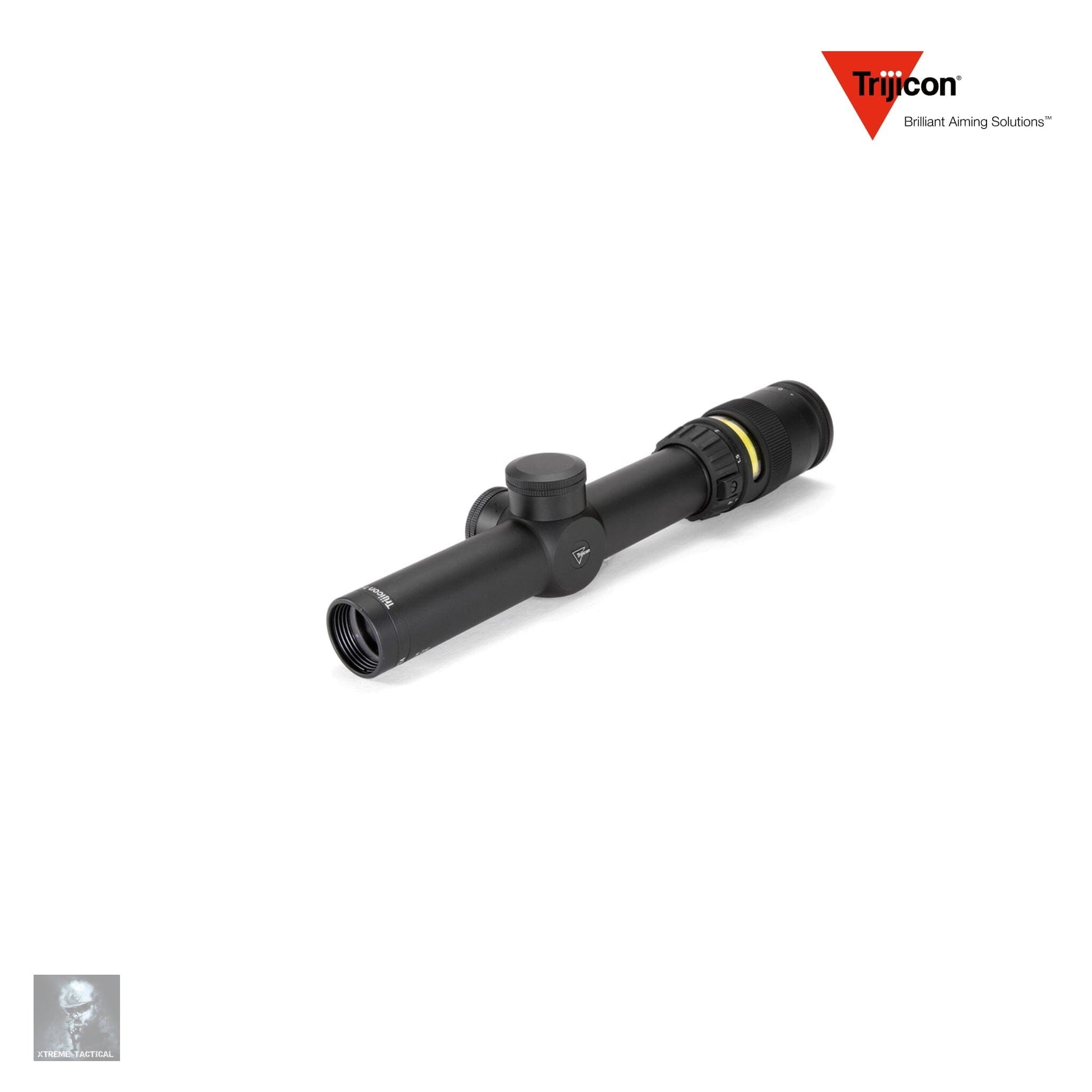 Trijicon AccuPoint 1-4x24 Rifle Scope Amber Triangle Post Reticle - TR24 Rifle Scope Trijicon 