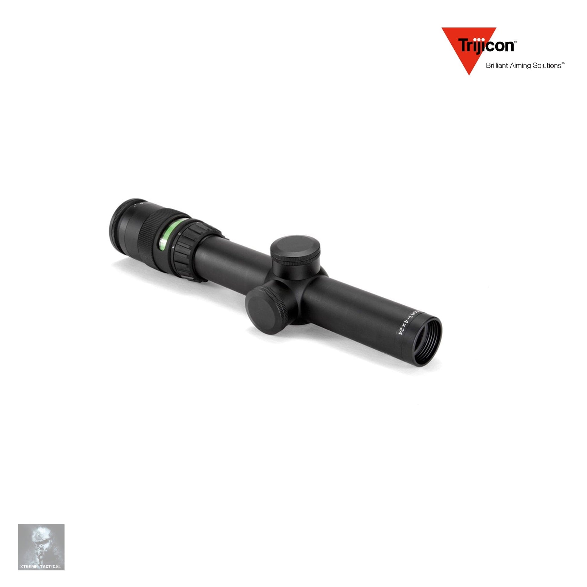 Trijicon AccuPoint 1-4x24 Rifle Scope Duplex Crosshair w/ Green Dot Reticle - TR24-C-200071 Rifle Scope Trijicon 