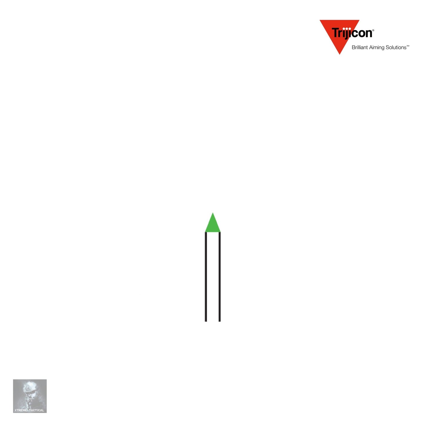 Trijicon AccuPoint 1-4x24 Rifle Scope Green Triangle Post Reticle - TR24G Rifle Scope Trijicon 