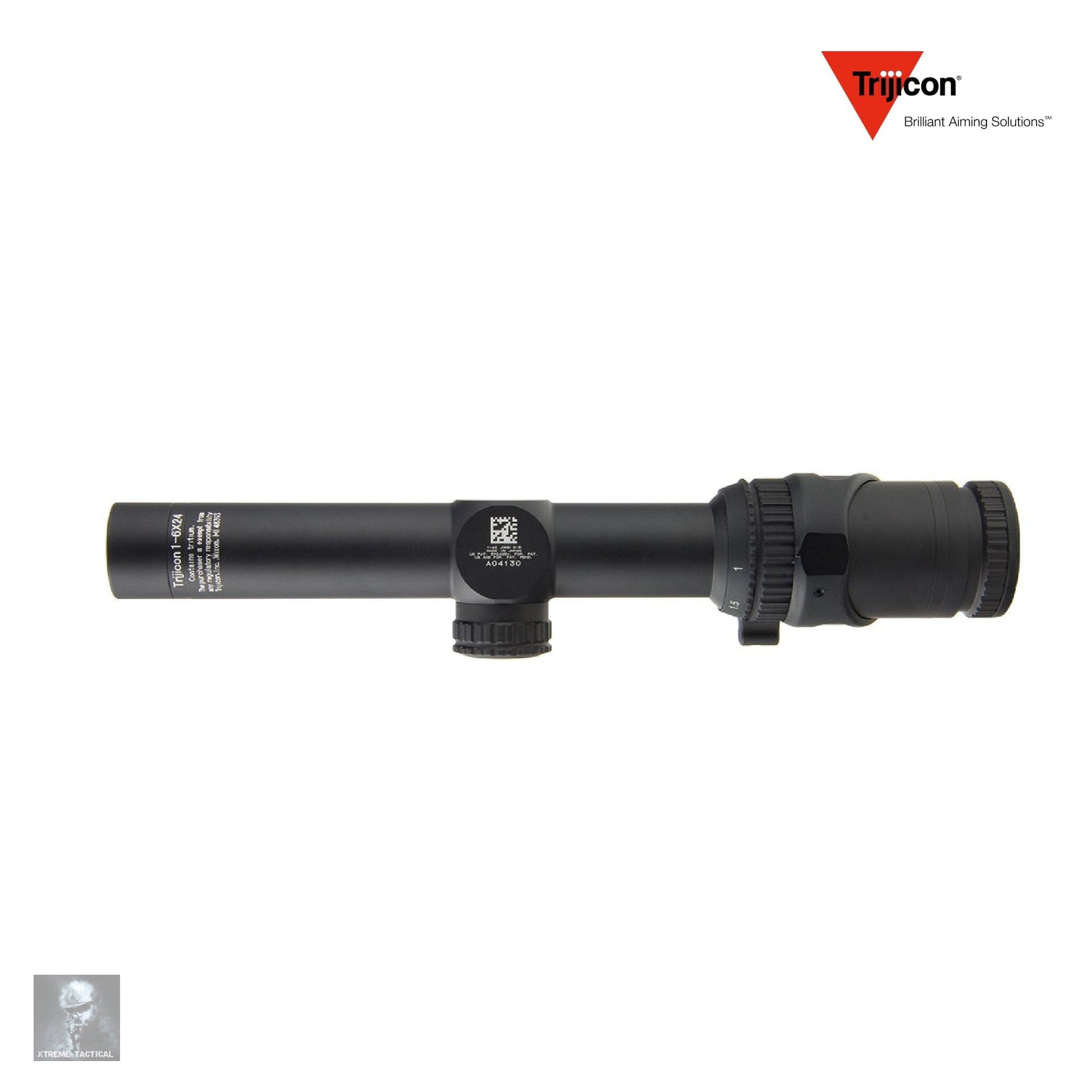 Trijicon AccuPoint 1-6x24 Rifle Scope Amber Triangle Post Reticle - TR25-C-200091 Rifle Scope Trijicon 