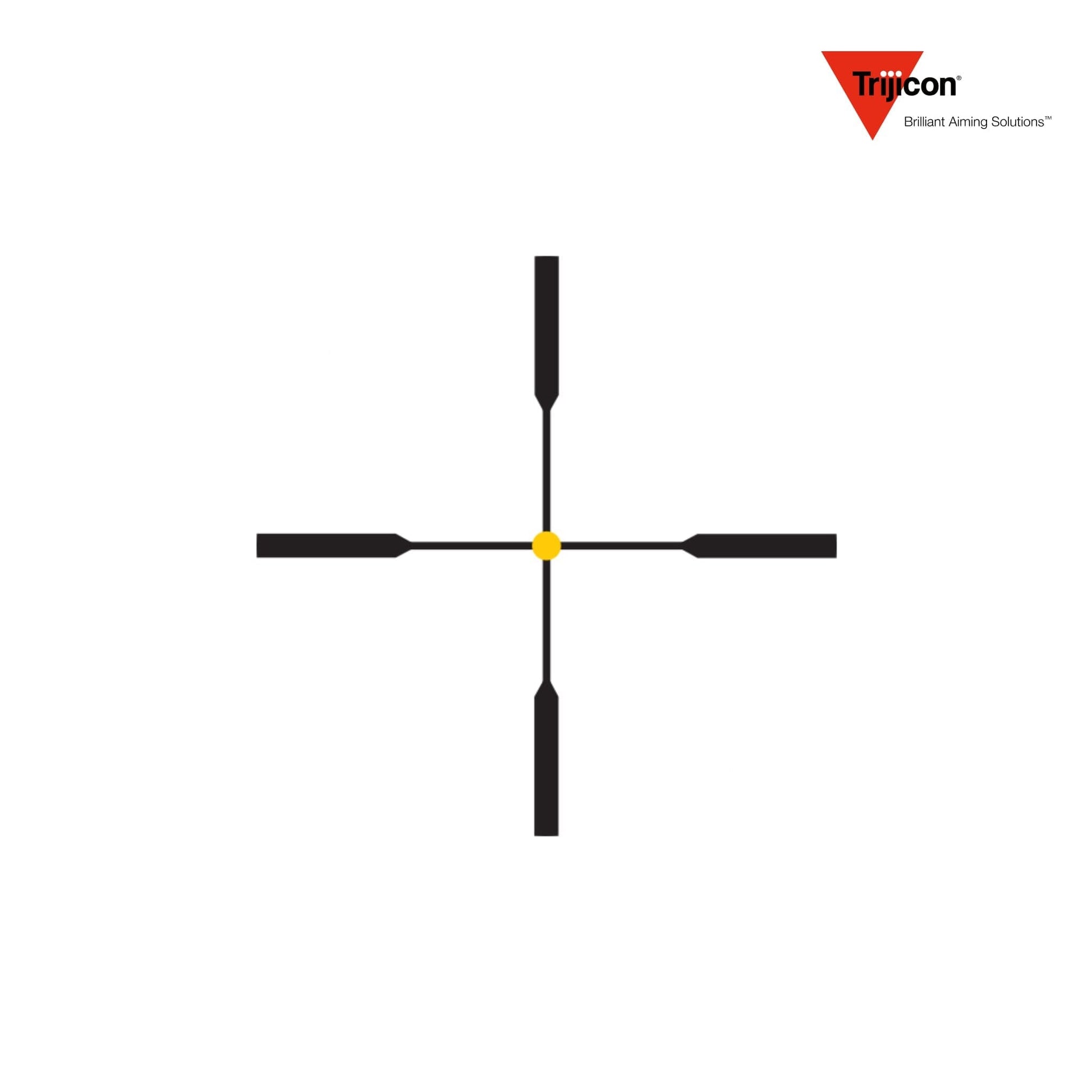 Trijicon AccuPoint 2.5-10x56 Rifle Scope Duplex Crosshair with Amber Dot Reticle - TR22-1 Rifle Scope Trijicon 