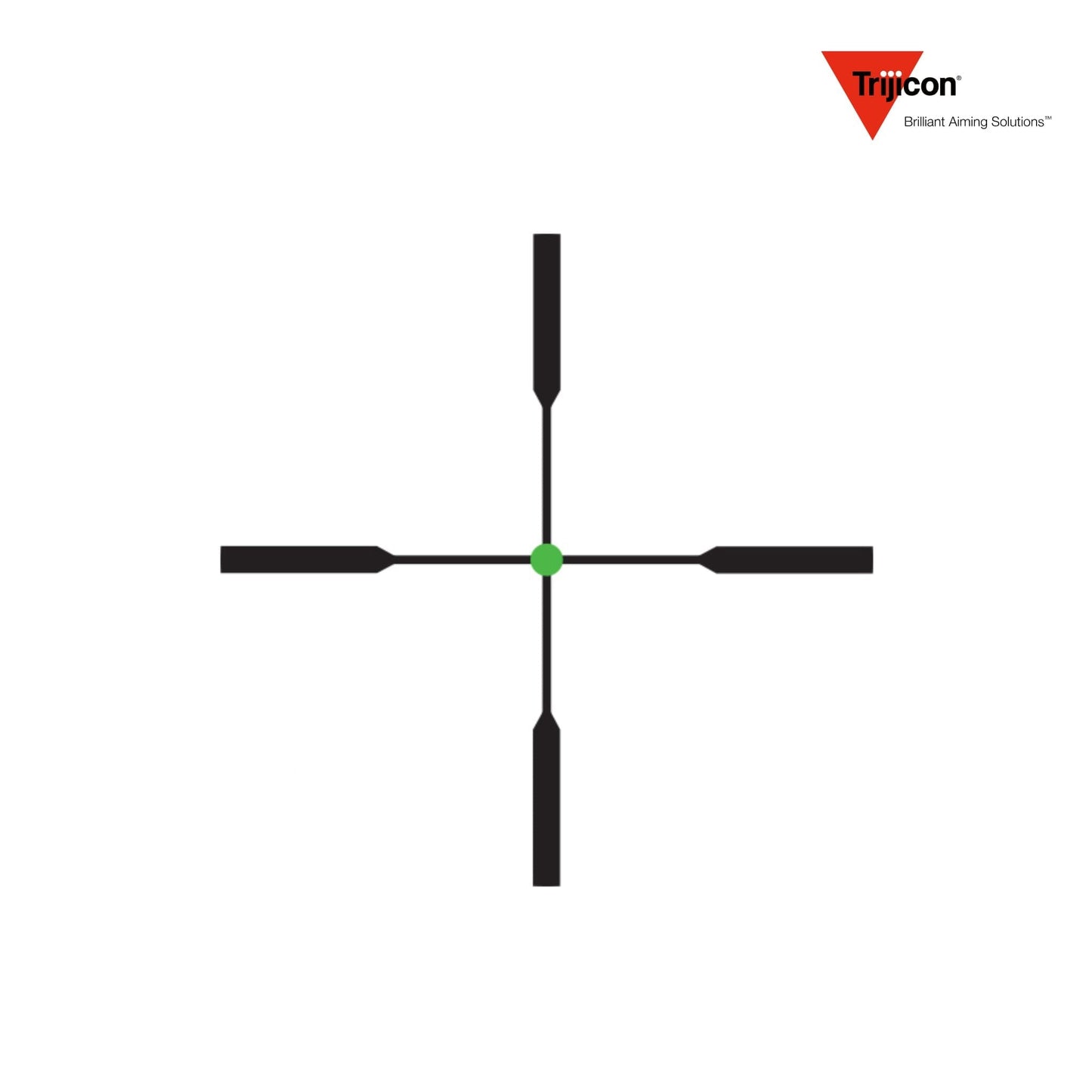 Trijicon AccuPoint 2.5-10x56 Rifle Scope Duplex Crosshair with Green Dot Reticle - TR22-1G Rifle Scope Trijicon 