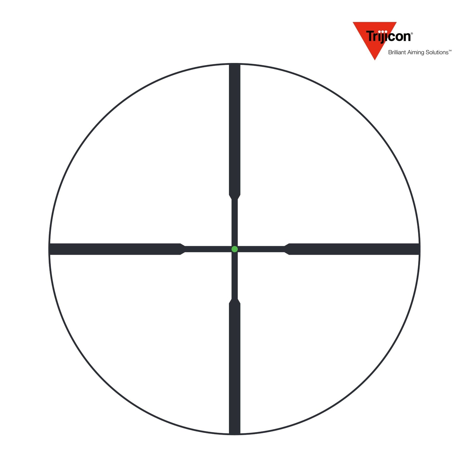 Trijicon AccuPoint 3-18x50 Rifle Scope Duplex with Green Dot Reticle - TR34-C-200166 Rifle Scope Trijicon 