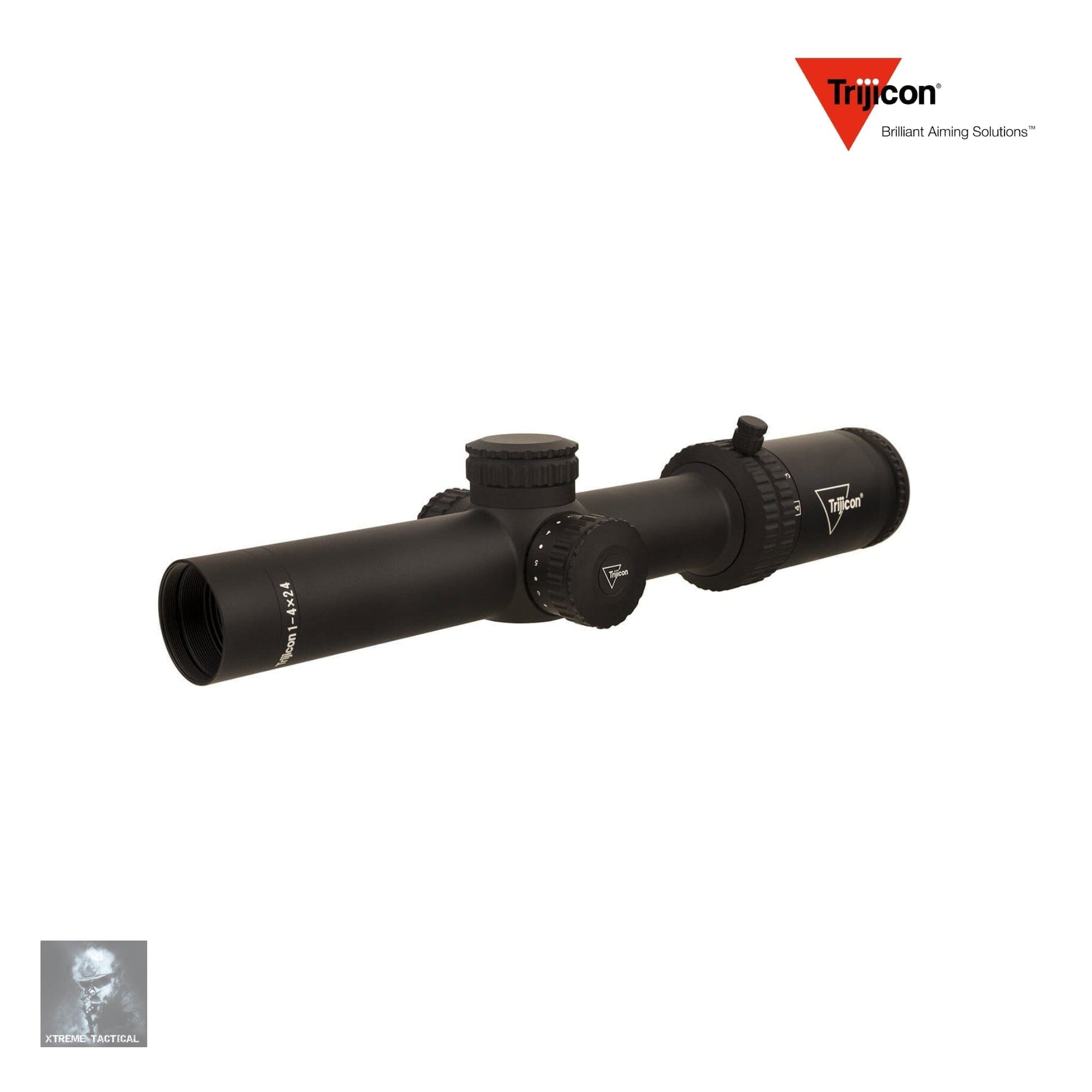 Trijicon Credo 1-4x24 Rifle Scope Green MRAD Ranging Reticle - CR424-C-2900012 Rifle Scope Trijicon 