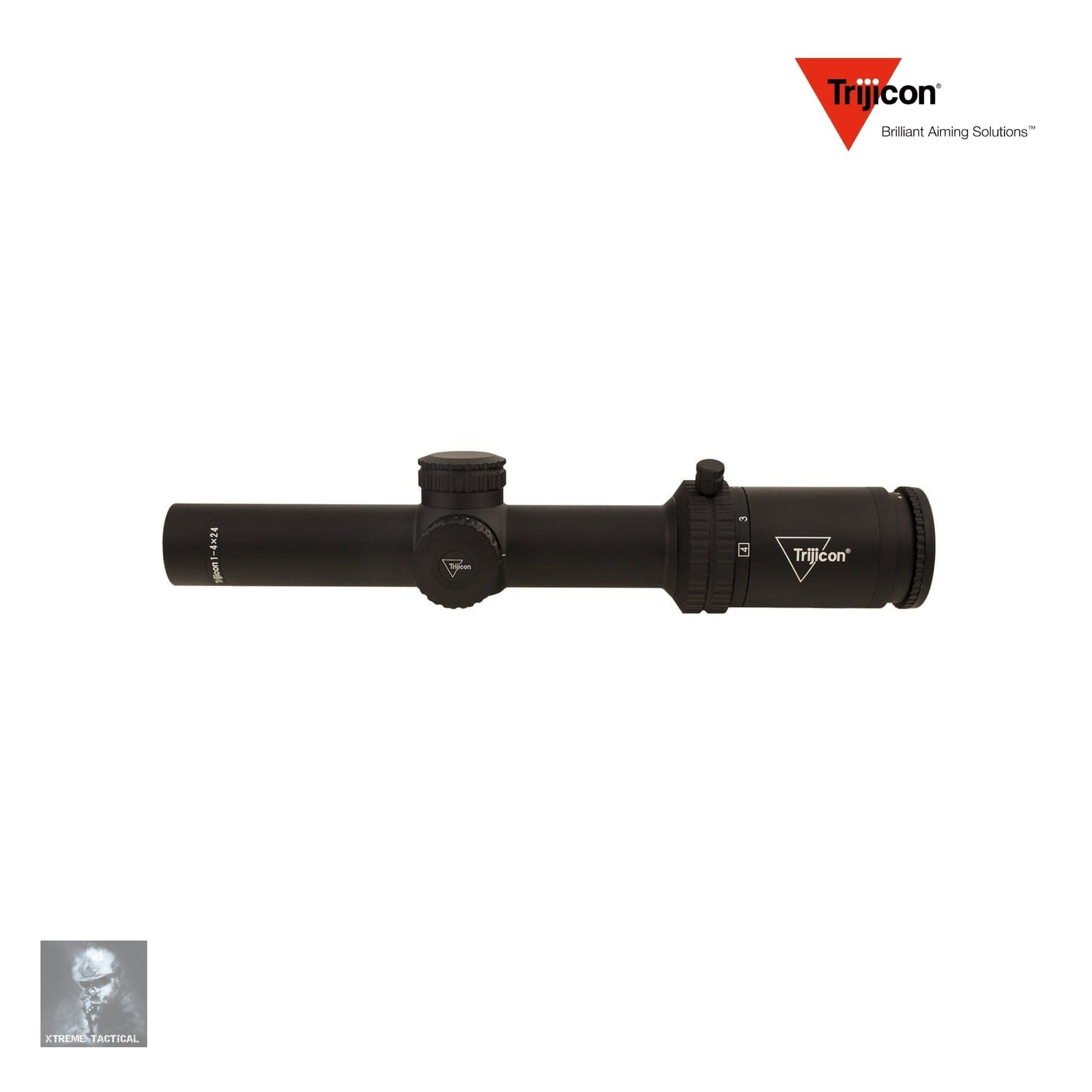 Trijicon Credo 1-4x24 Rifle Scope Red BDC Segmented Circle .223/55gr Reticle - CR424-C-2900013 Rifle Scope Trijicon 