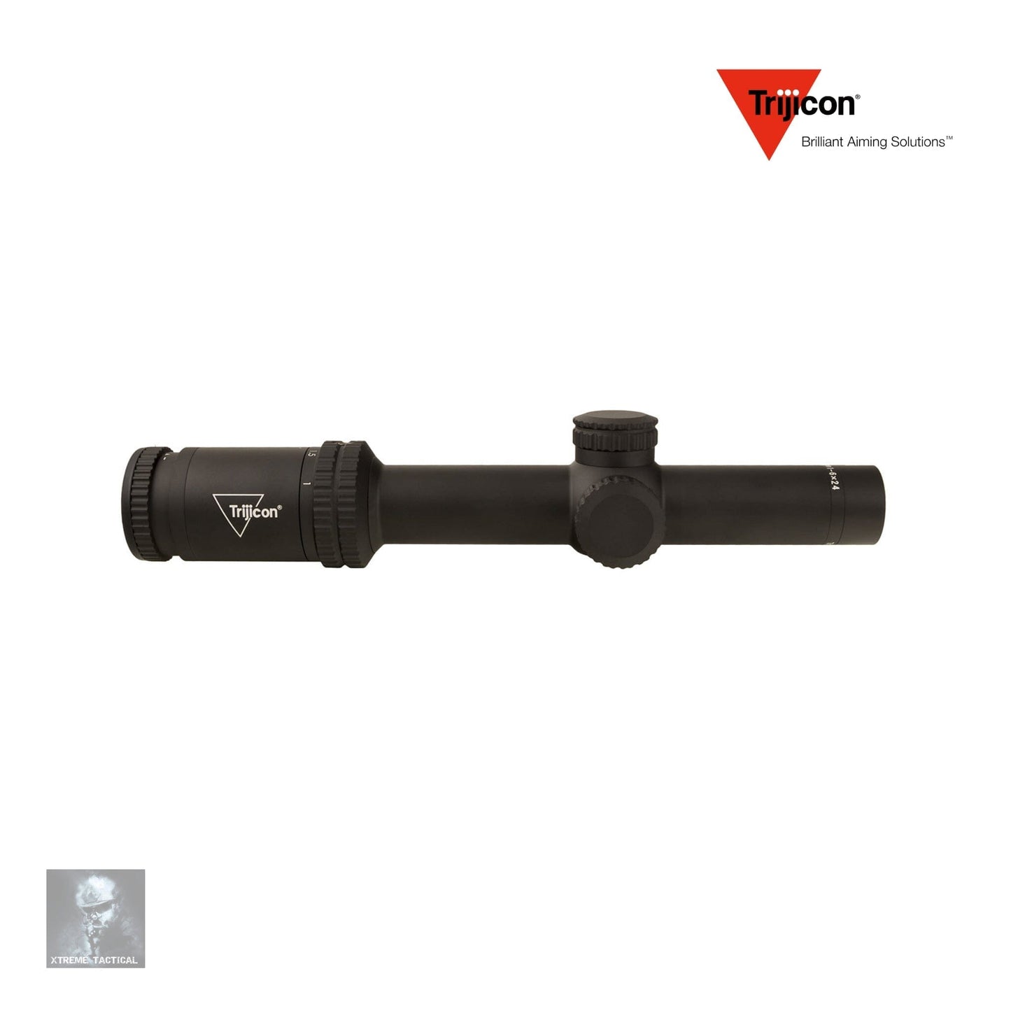 Trijicon Credo 1-6x24 FFP Rifle Scope Red MRAD Segmented Circle Reticle - CR624-C-2900023 Rifle Scope Trijicon 