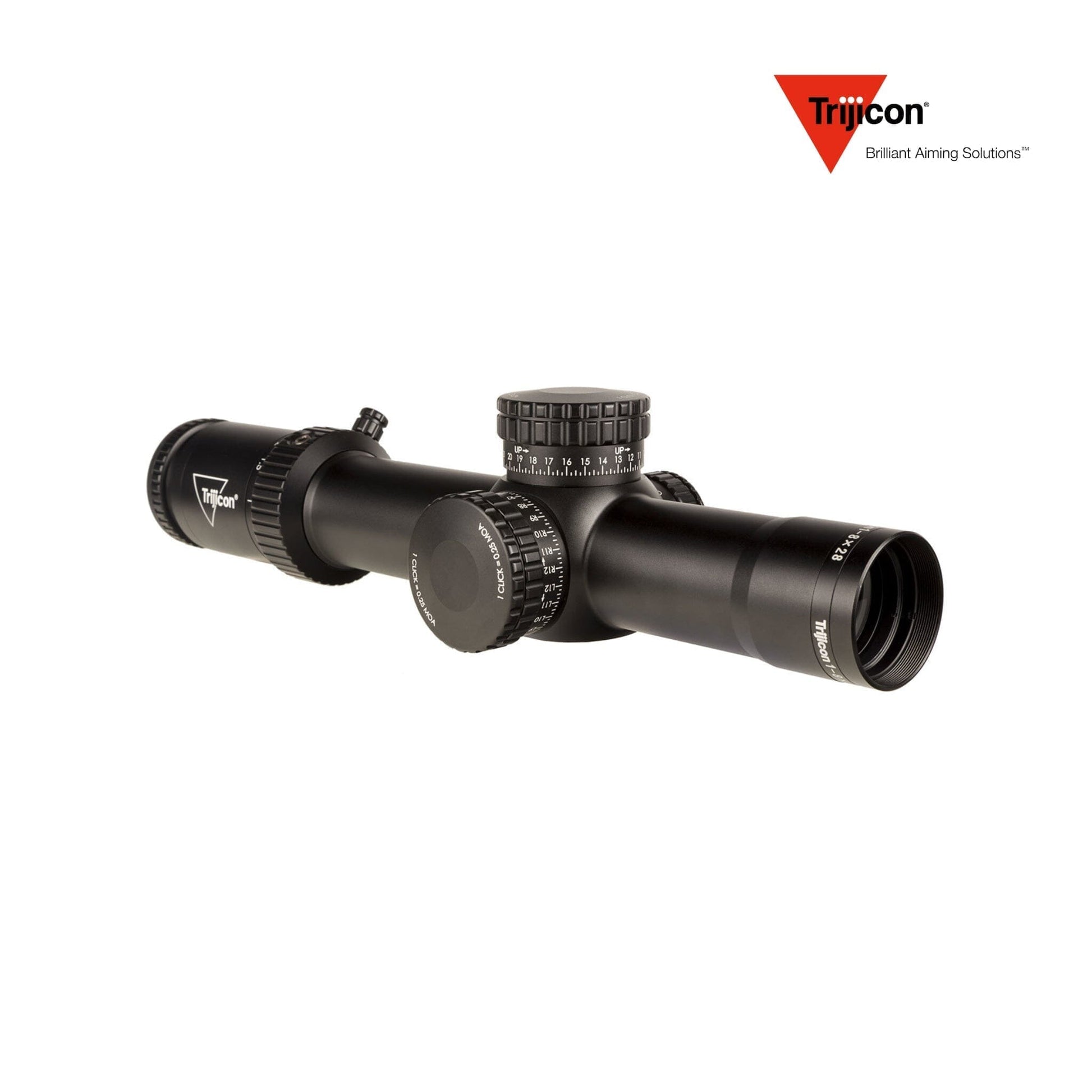 Trijicon Credo HX 1-8x28 FFP Rifle Scope Illum. Red/Green MOA Segmented Circle Reticle - CRHX828-C-2900031 Rifle Scope Trijicon 