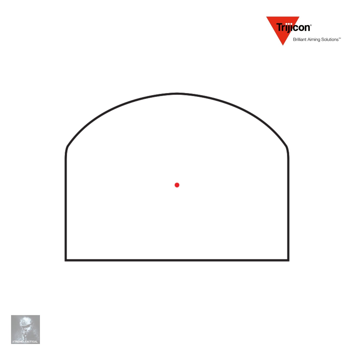 Trijicon RMR Type 2 Red Dot Sight Adj 1.0 MOA Dot Reticle - RM09-C-700742 Red Dot Sight Trijicon 