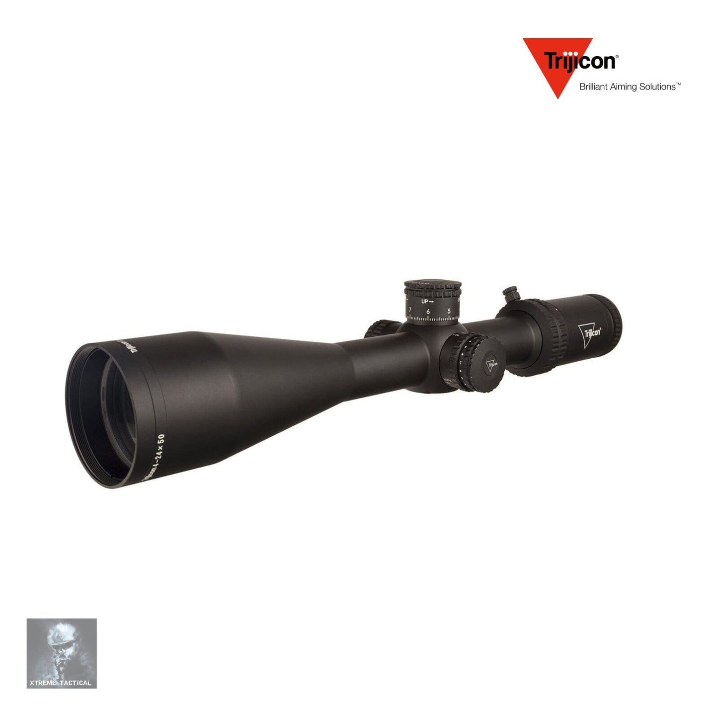 Trijicon Tenmile 4-24x50 SFP Rifle Scope Illum. Red MRAD Ranging Reticle - TM42450-C-3000007 Rifle Scope Trijicon 