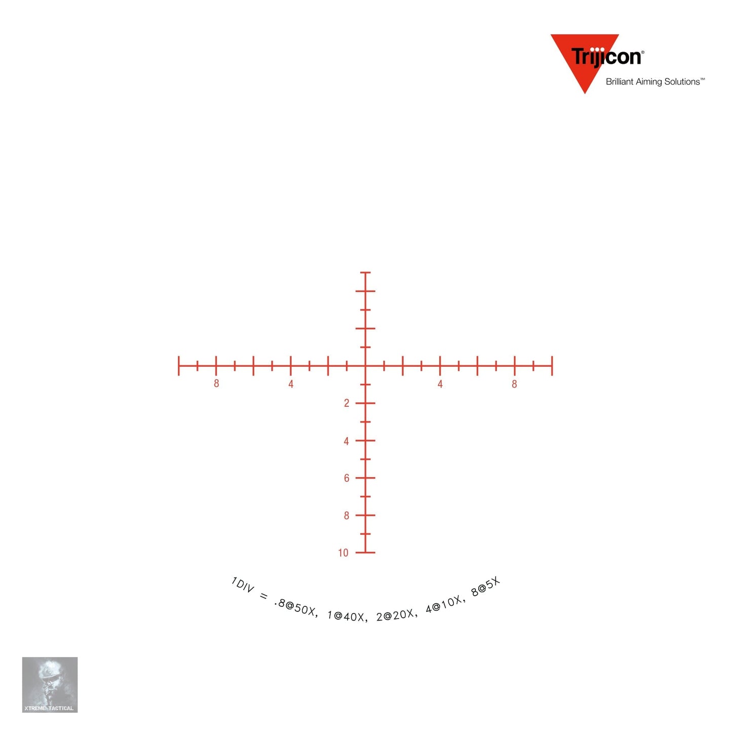 Trijicon Tenmile 5-50x56 SFP Rifle Scope Red/Green MOA Long Range Reticle - TM5056-C-3000016 Rifle Scope Trijicon 