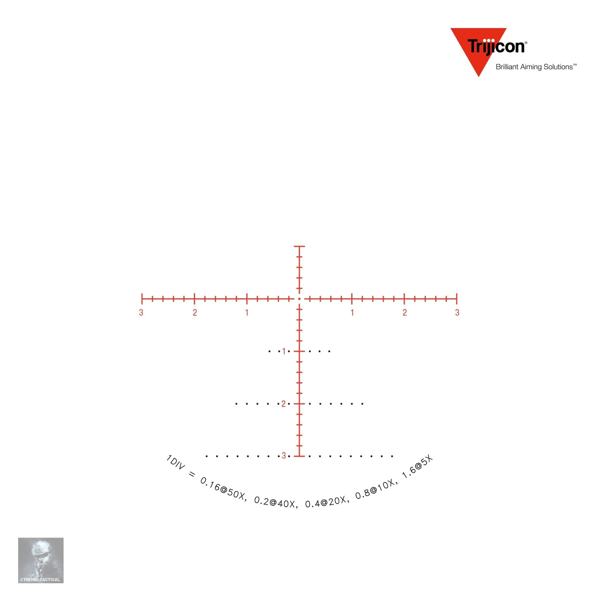 Trijicon Tenmile 5-50x56 SFP Rifle Scope Red/Green MRAD Center Dot Reticle - TM5056-C-3000017 Rifle Scope Trijicon 