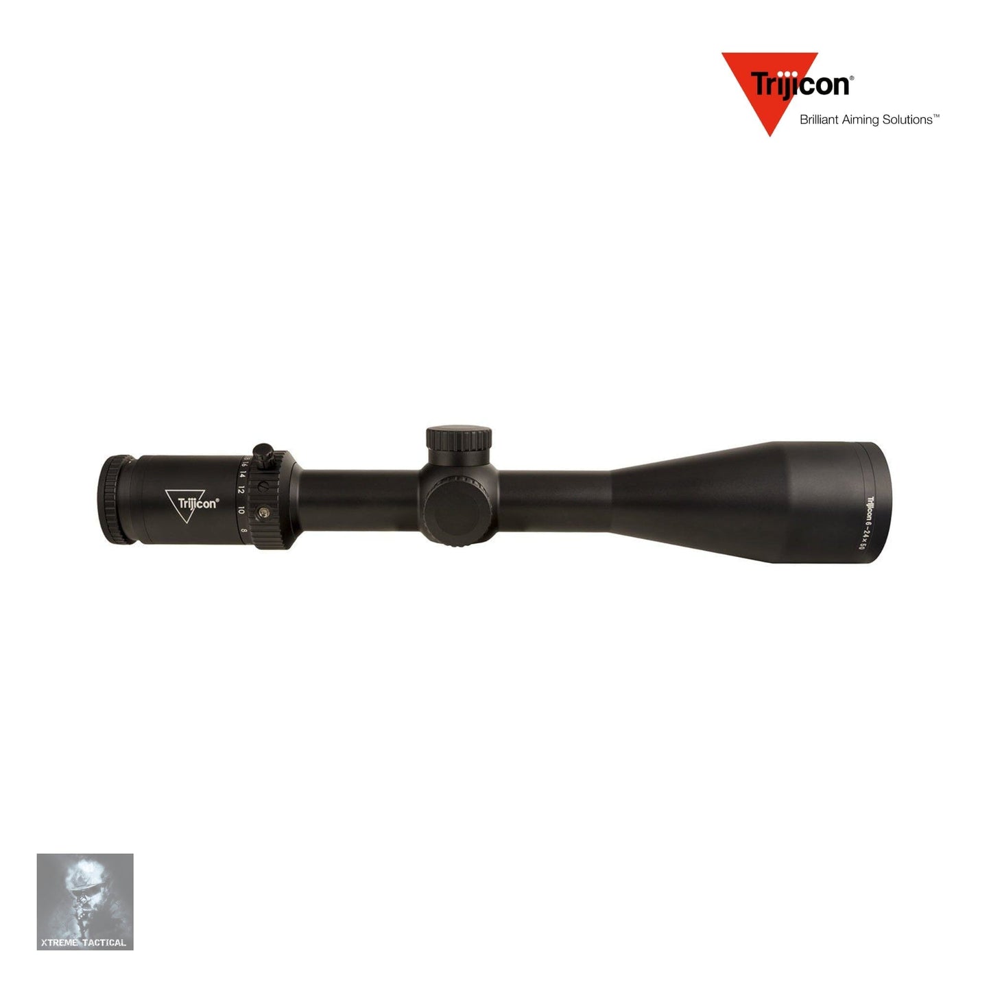 Trijicon Tenmile HX 6-24x50 SFP Rifle Scope Illum. Green MOA Ranging Reticle - TMHX2450-C-3000004 Rifle Scope Trijicon 